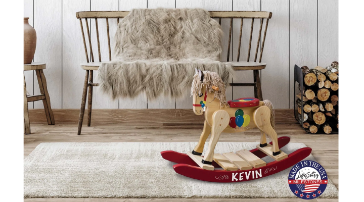 The Complete Guide to Personalized and Handpainted Wooden Rocking Horses for Toddlers