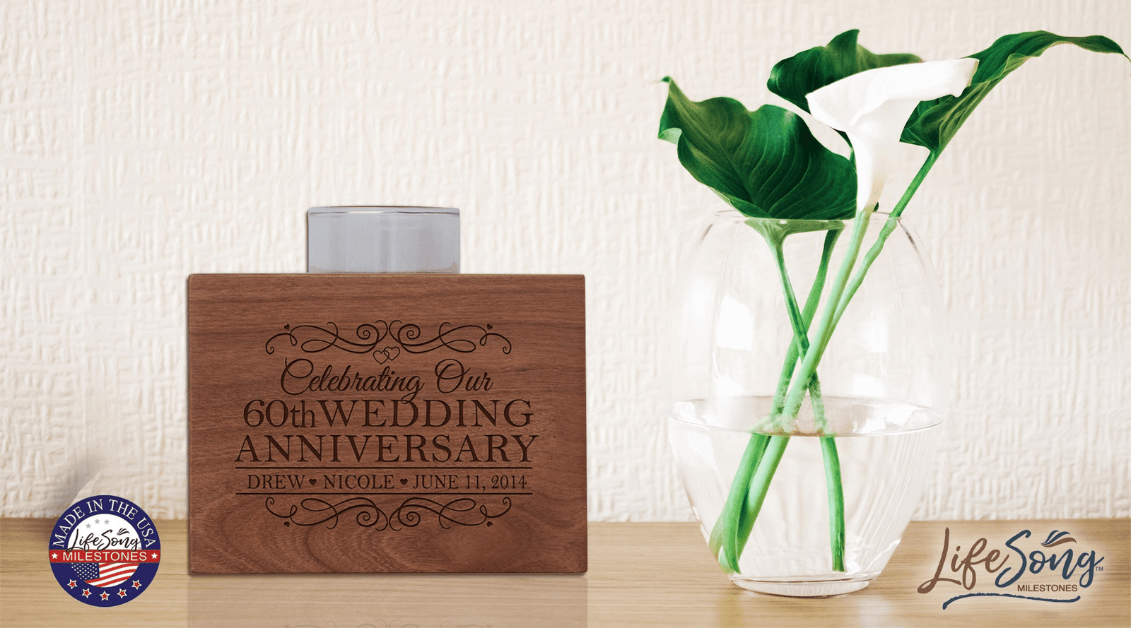 Timeless Gift Ideas for the 60th Wedding Anniversary | Perfect Wedding Anniversary Gifts - LifeSong Milestones