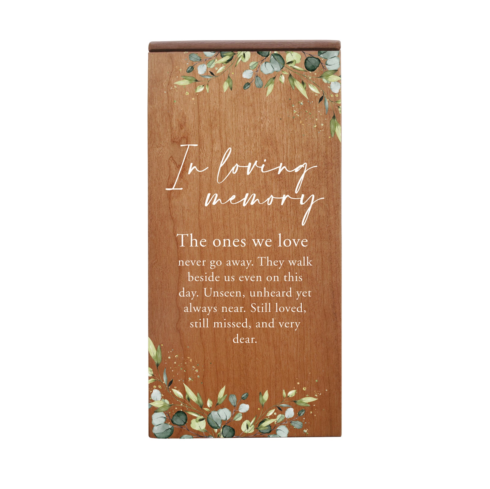 Memorial Cremation Urn Box Gift for loss of loved ones