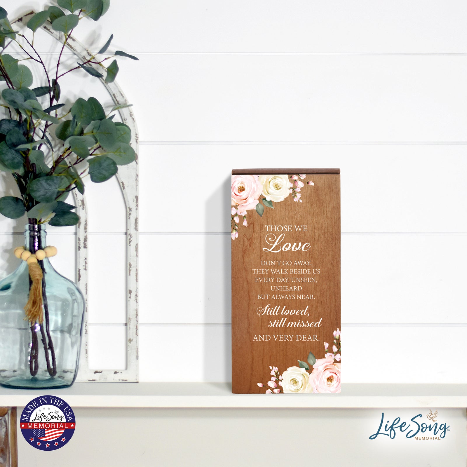 Beautifully Crafted Wood Urn for Human Ashes