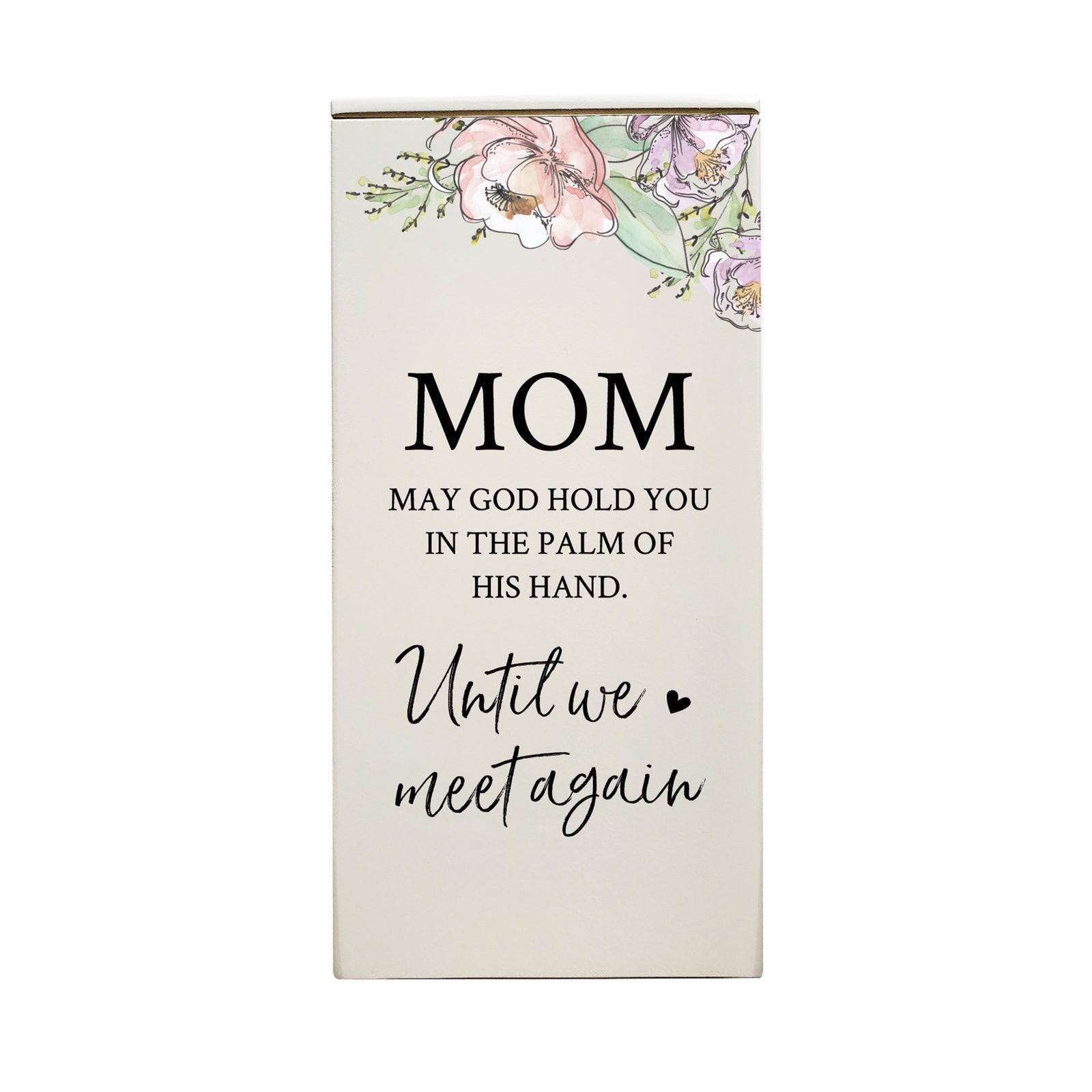 Floral Keepsake Box Urn for Human Ashes