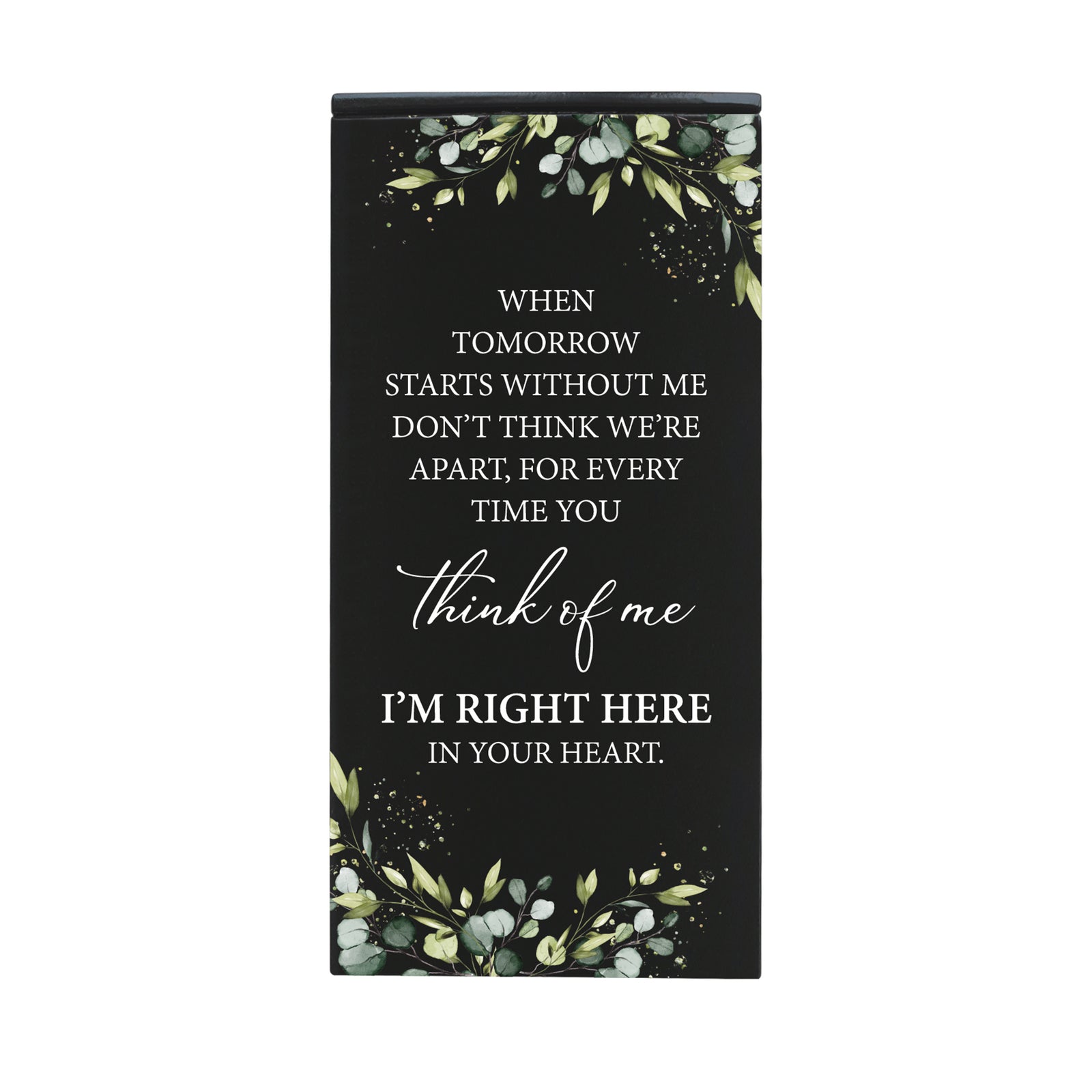 Memorial Cremation Urn Box Gift for loss of loved ones