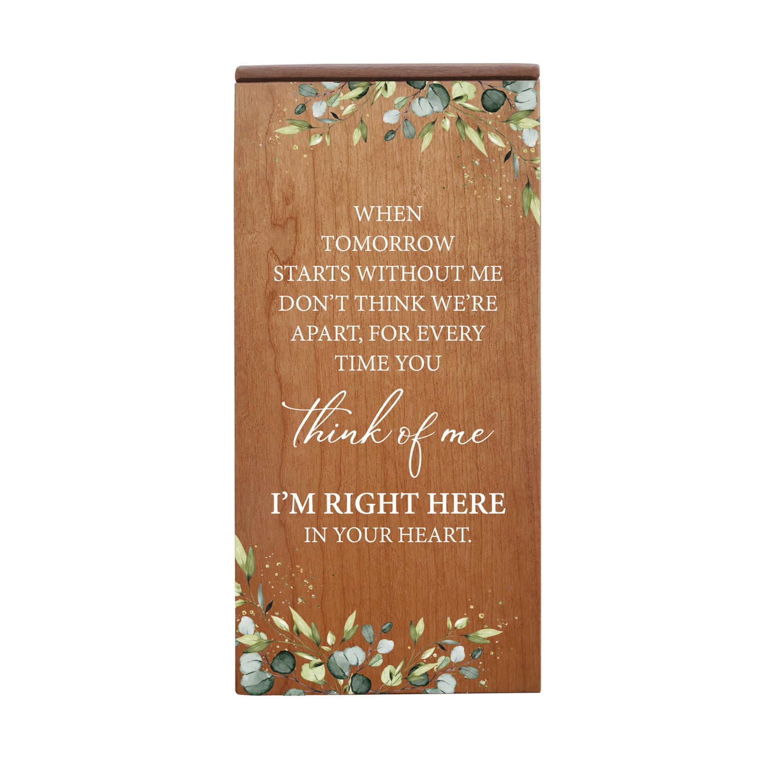 Memorial Cremation Urn Box Gift for loss of loved ones