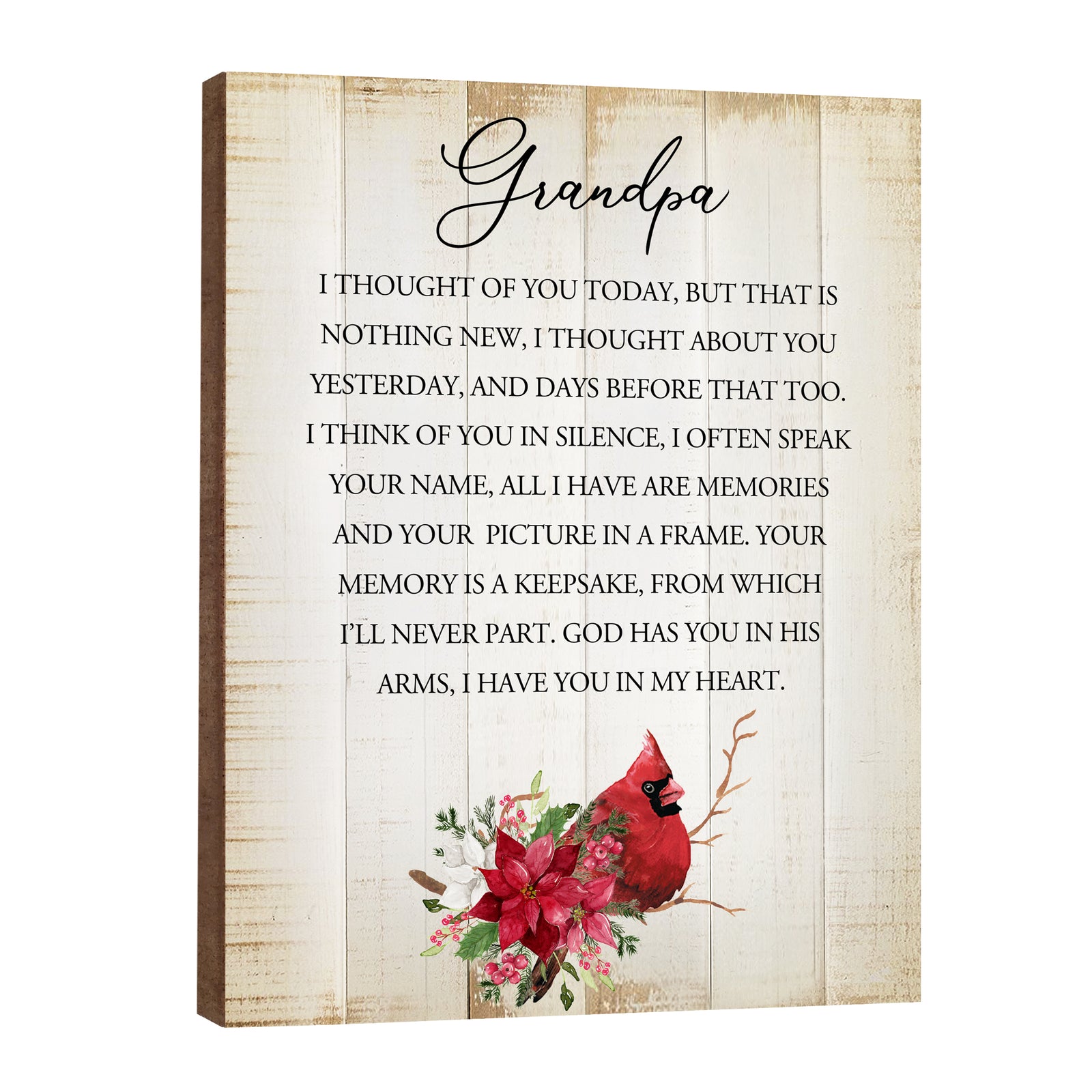 Cardinal-themed memorial decorations to keep the memory of your loved ones alive