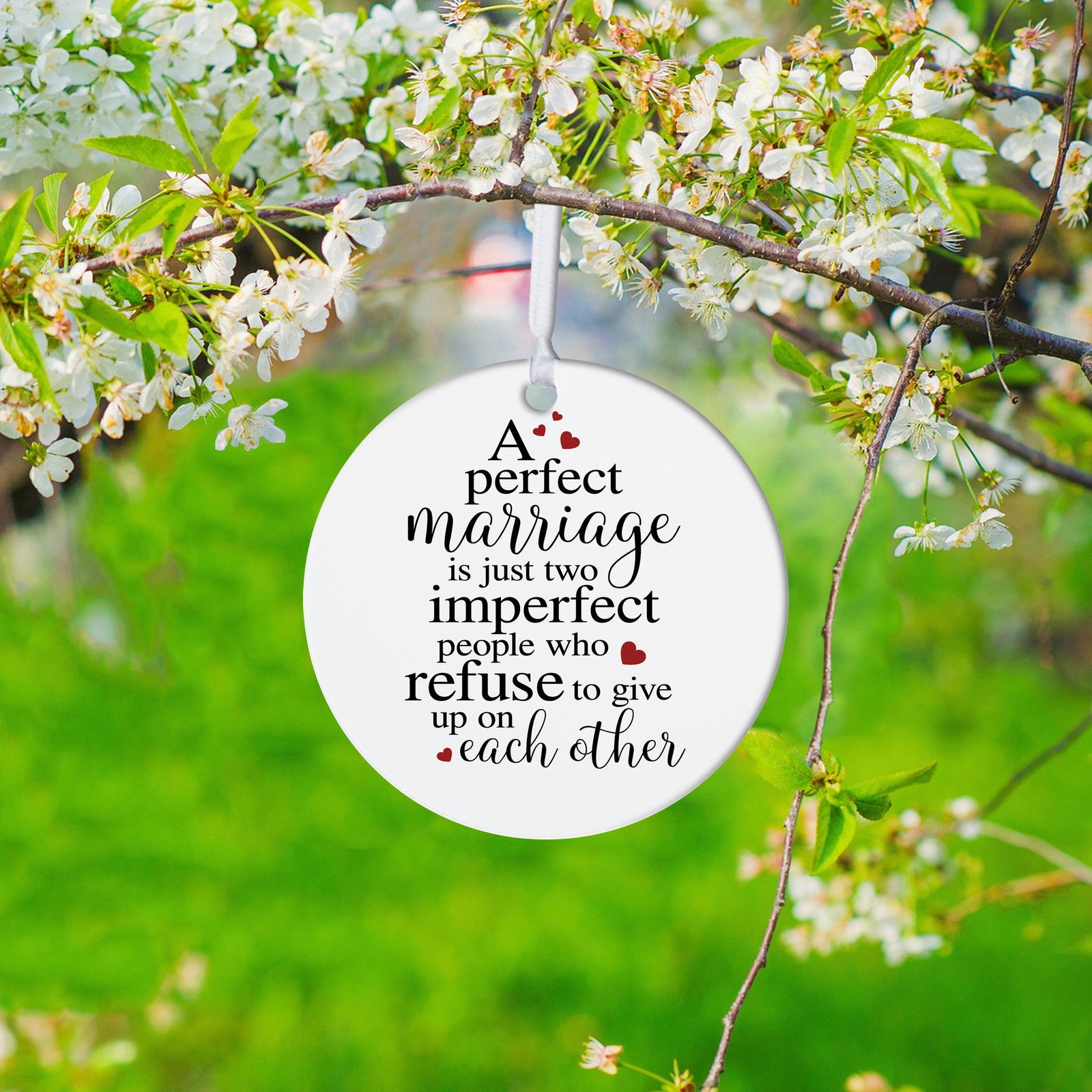 Unique Ornament Gift Idea for Couples Celebrating their Anniversary