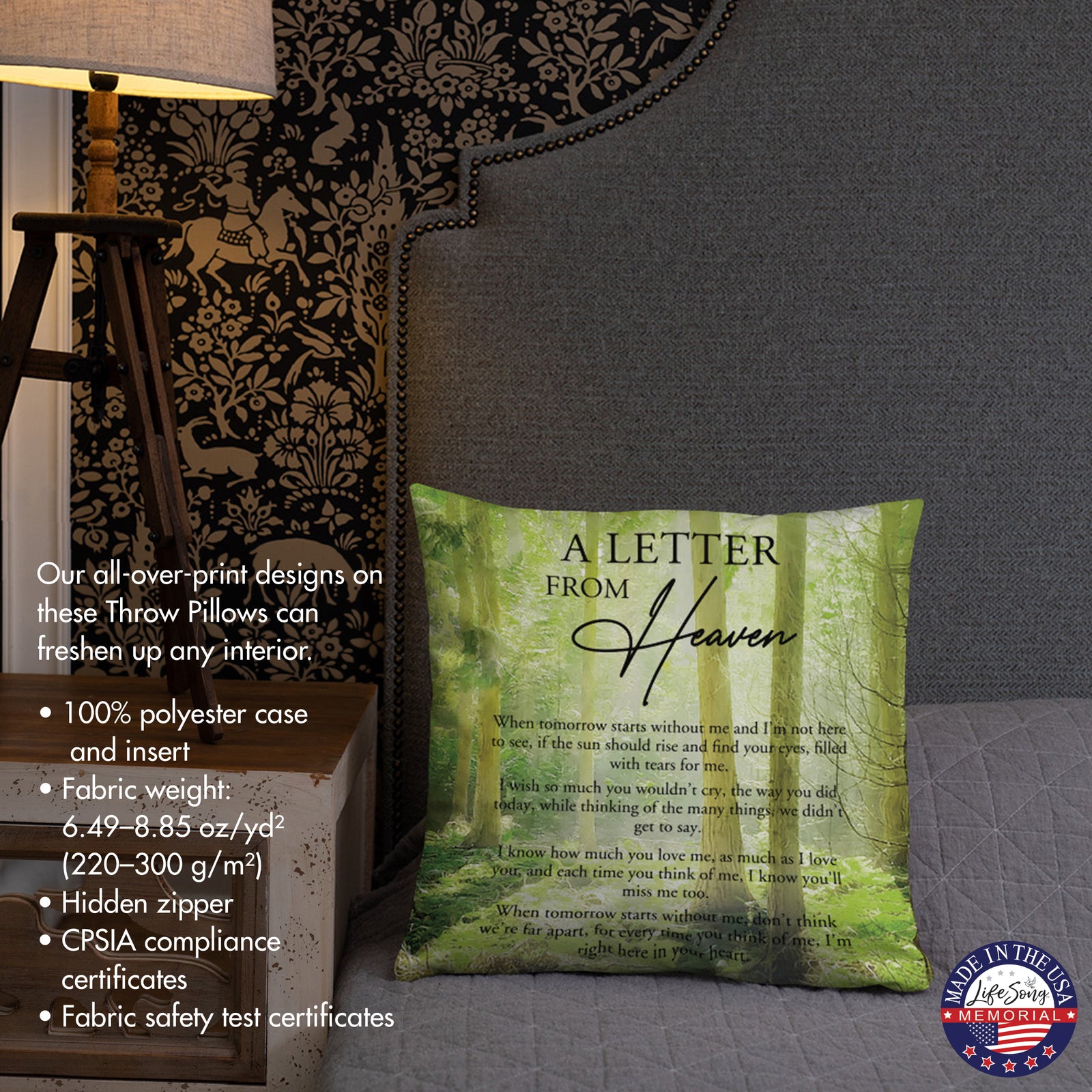 A heartfelt memorial bereavement gift for your home decor.