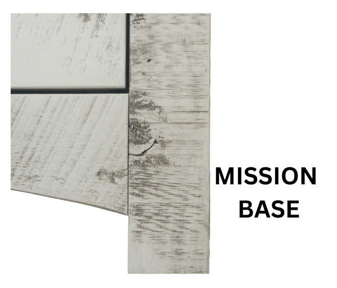 Mission style wooden dog crate base design - furniture quality construction