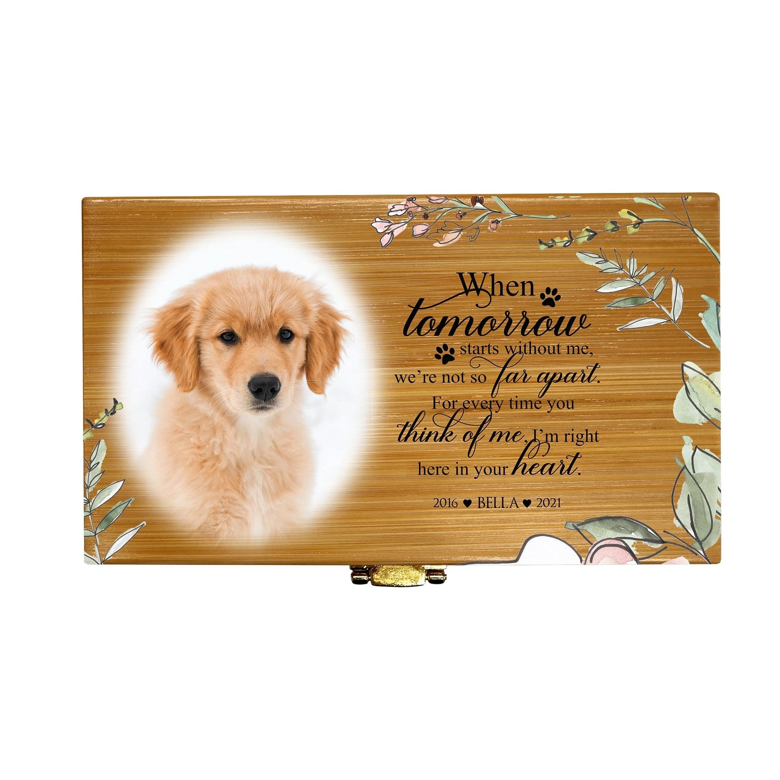 Biodegradable Urns for Pet Ashes - Personalized Funeral Keepsake - When Tomorrow Starts - LifeSong Milestones