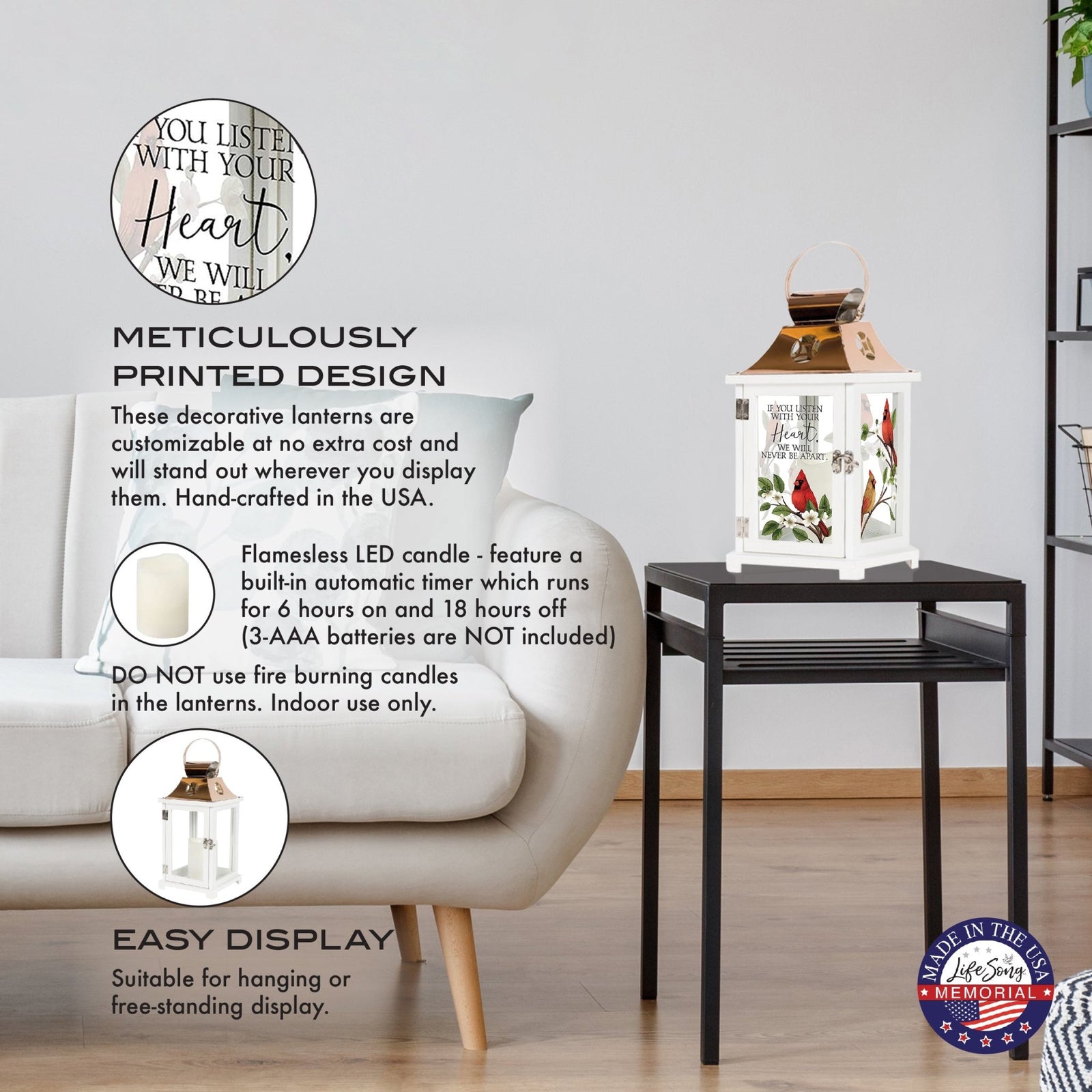 Shop LifeSong Milestones Personalized Candle Lanterns. Ideal for home decor, personalized, memorial, and sympathy gifts. Create lasting memories.