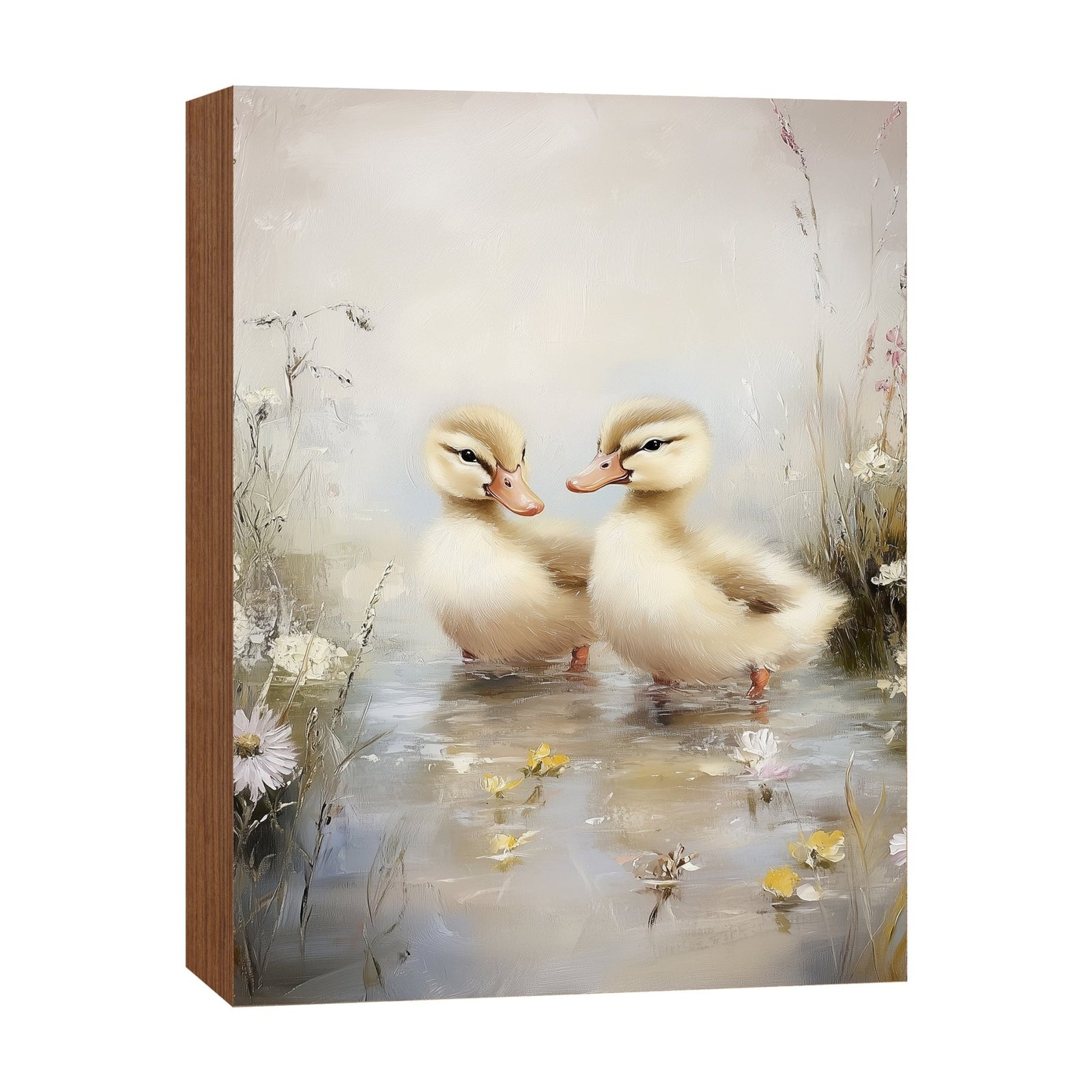 Duck Shelf Sitter for Tiered Tray — Handcrafted Birch Wood Spring Décor | 10 Designs - LifeSong Milestones