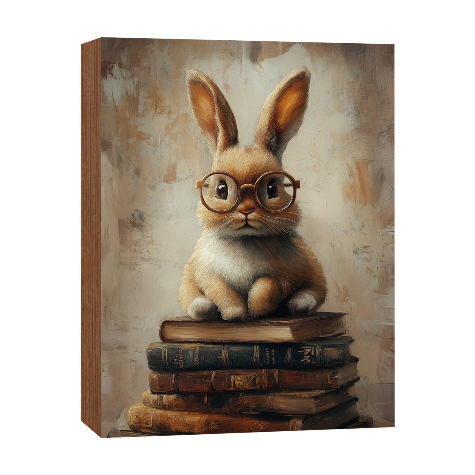 Easter Bunny Shelf Sitter 4.5x6 — Handcrafted Birch Wood Spring Shelf Décor | Bunny Lover Gift for Her - LifeSong Milestones