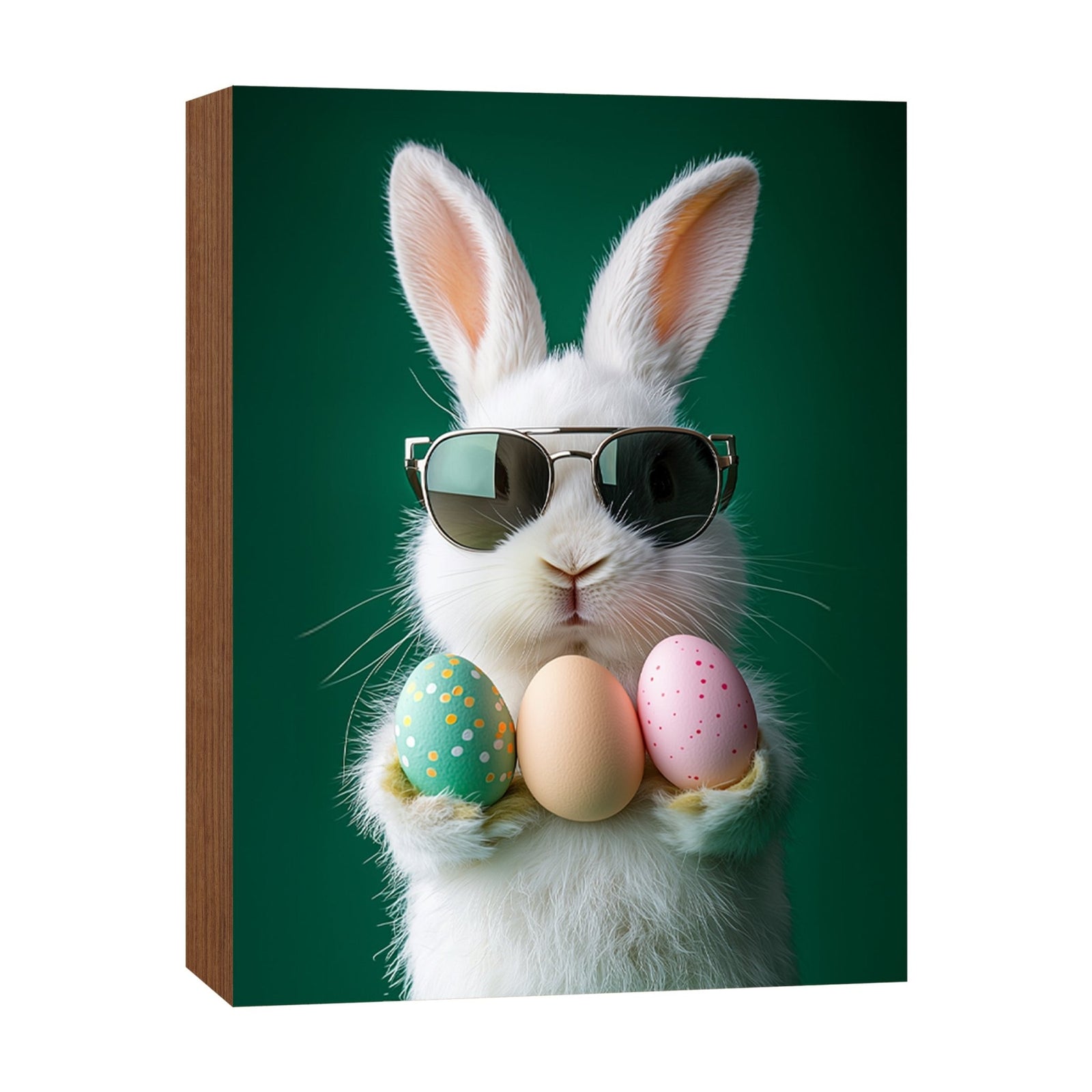 Easter Bunny Shelf Sitter 4.5x6 — Handcrafted Birch Wood Spring Shelf Décor | Bunny Lover Gift for Her - LifeSong Milestones