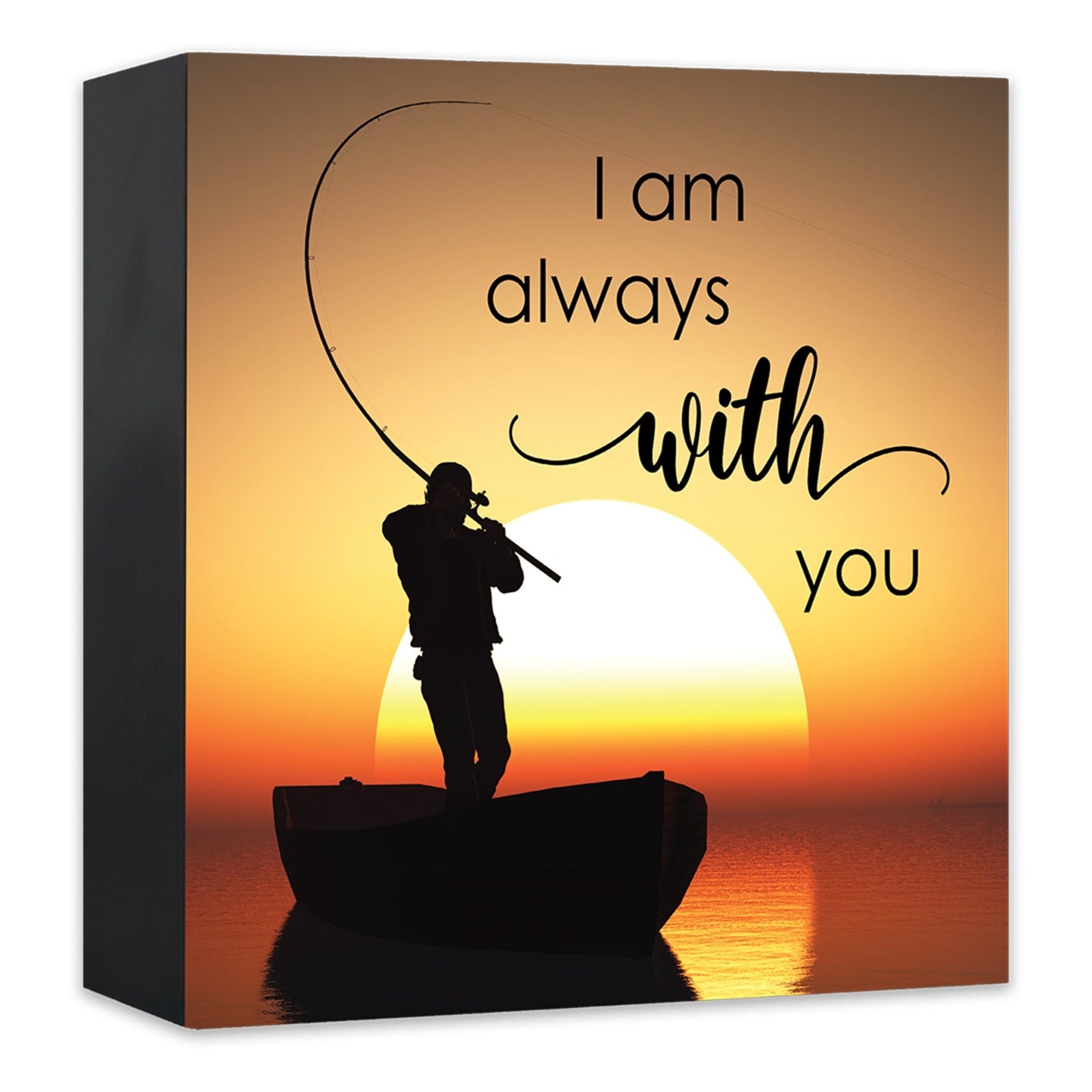 Handcrafted Funeral Urn Box – Wooden Memorial Display Box for Adult Ashes - LifeSong Milestones