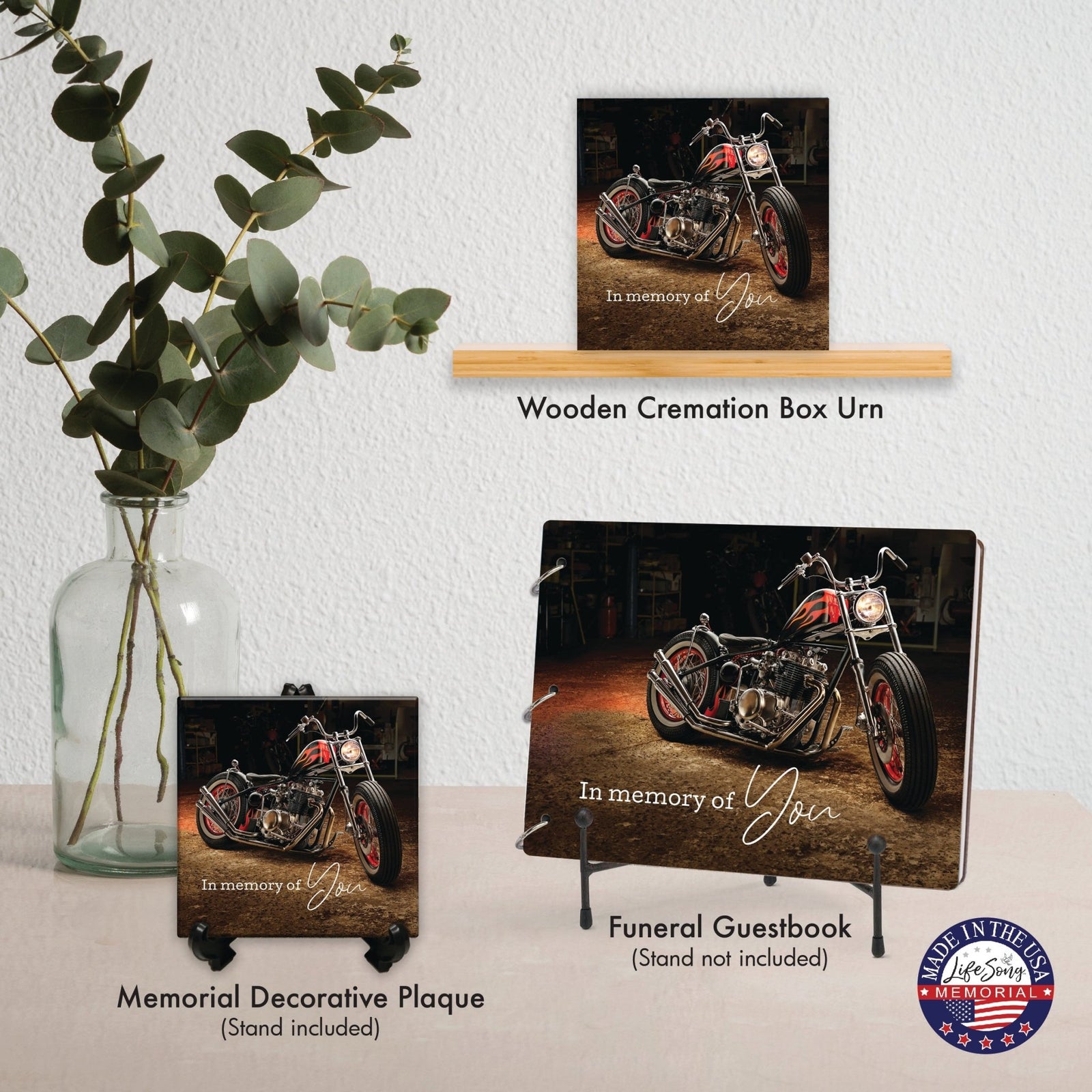 Handcrafted Wood Keepsake Urn – Funeral Display Urn for Adult Ashes - LifeSong Milestones