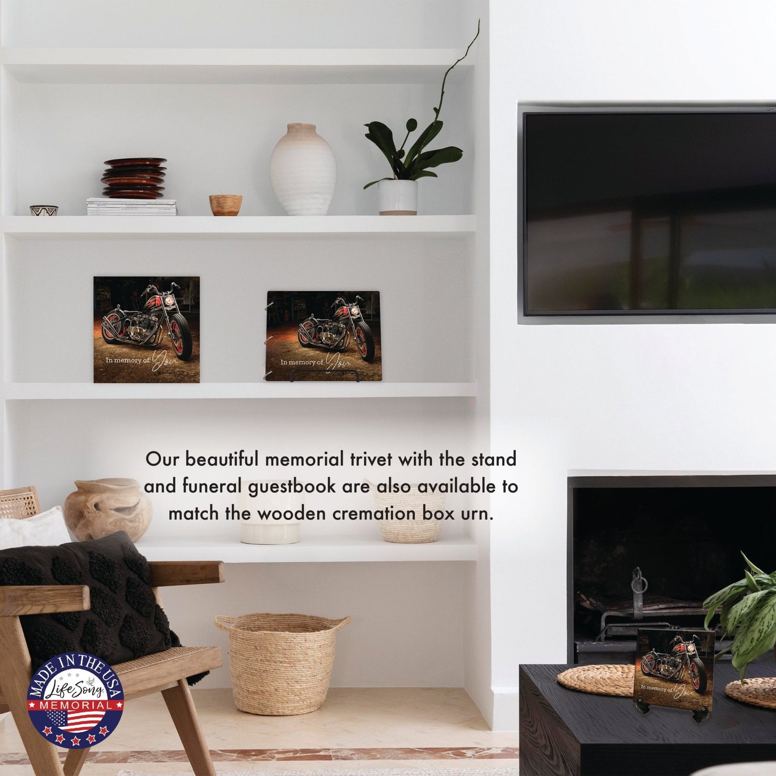 Handcrafted Wood Keepsake Urn – Funeral Display Urn for Adult Ashes - LifeSong Milestones