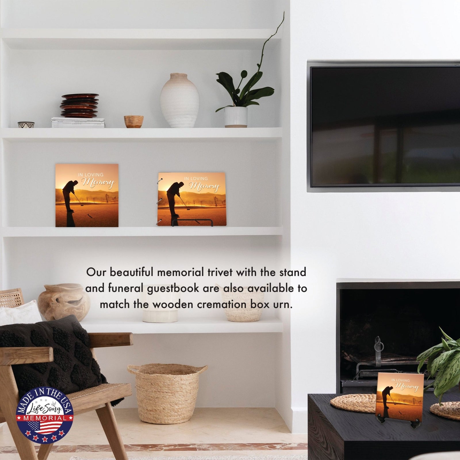 Handcrafted Wooden Cremation Urn Box – Memorial Display for Human Ashes - LifeSong Milestones