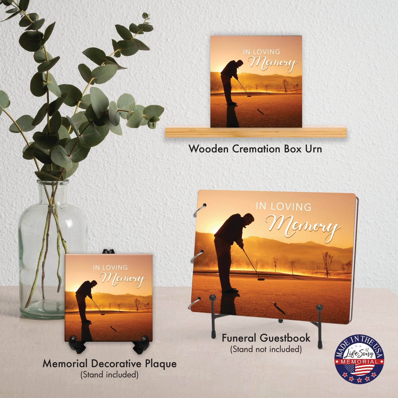 Handcrafted Wooden Cremation Urn Box – Memorial Display for Human Ashes - LifeSong Milestones