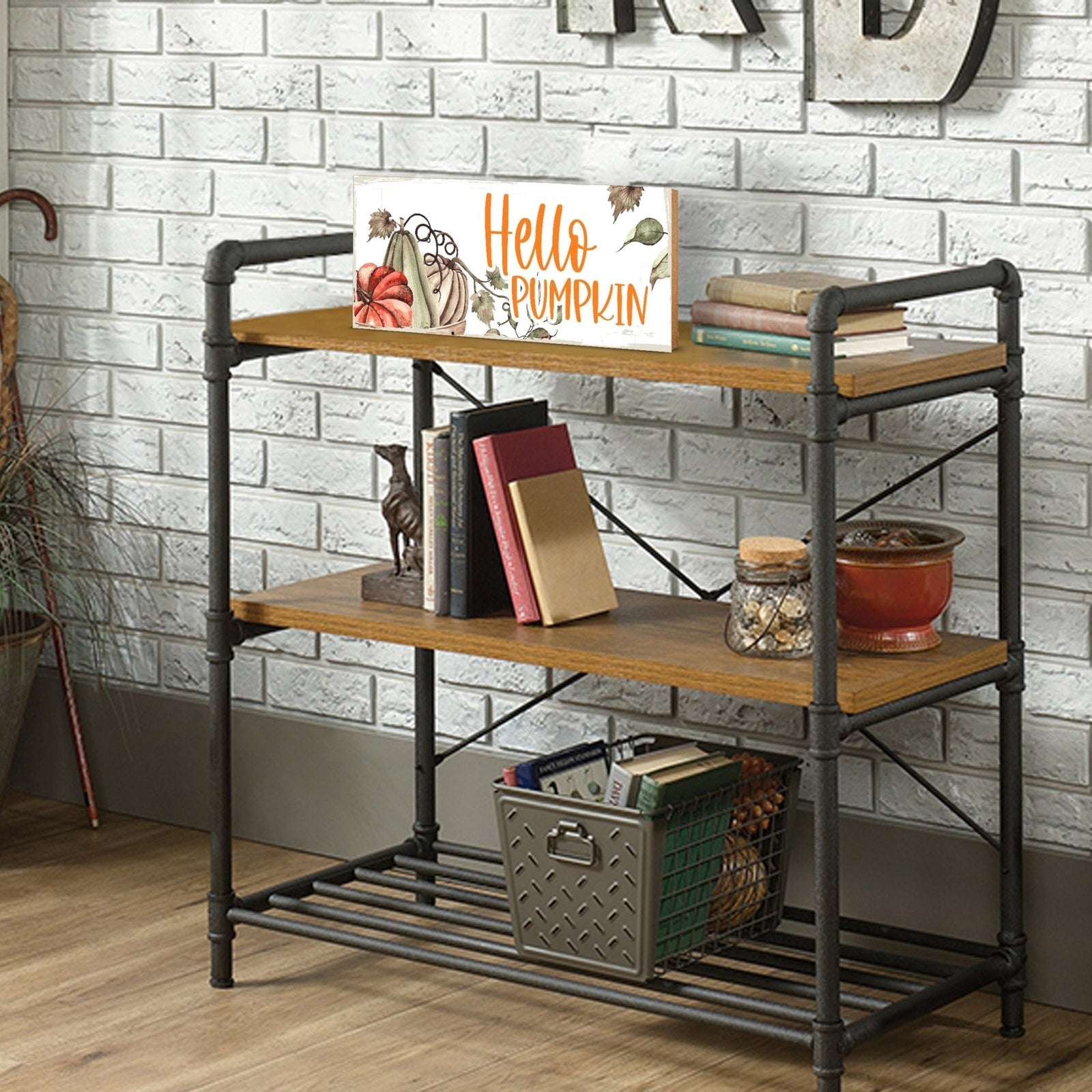 Inspirational Shelf Décor and Tabletop Signs for Fall Season - LifeSong Milestones