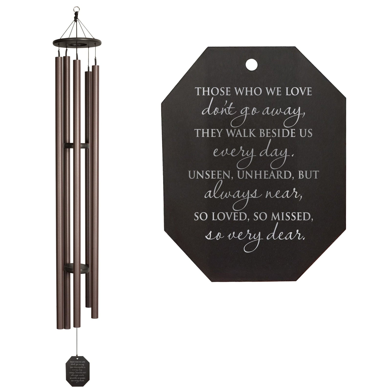 Memorial Sympathy Wind Chimes| Big Ben 82" | Family Home Decor - LifeSong Milestones