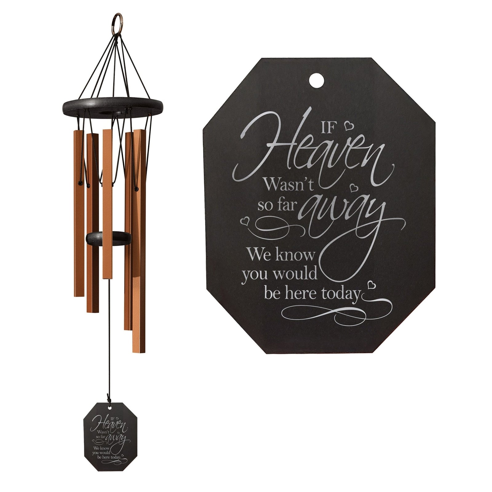 Memorial Sympathy Wind Chimes| Morning Song 25" | Family Home Decor - LifeSong Milestones