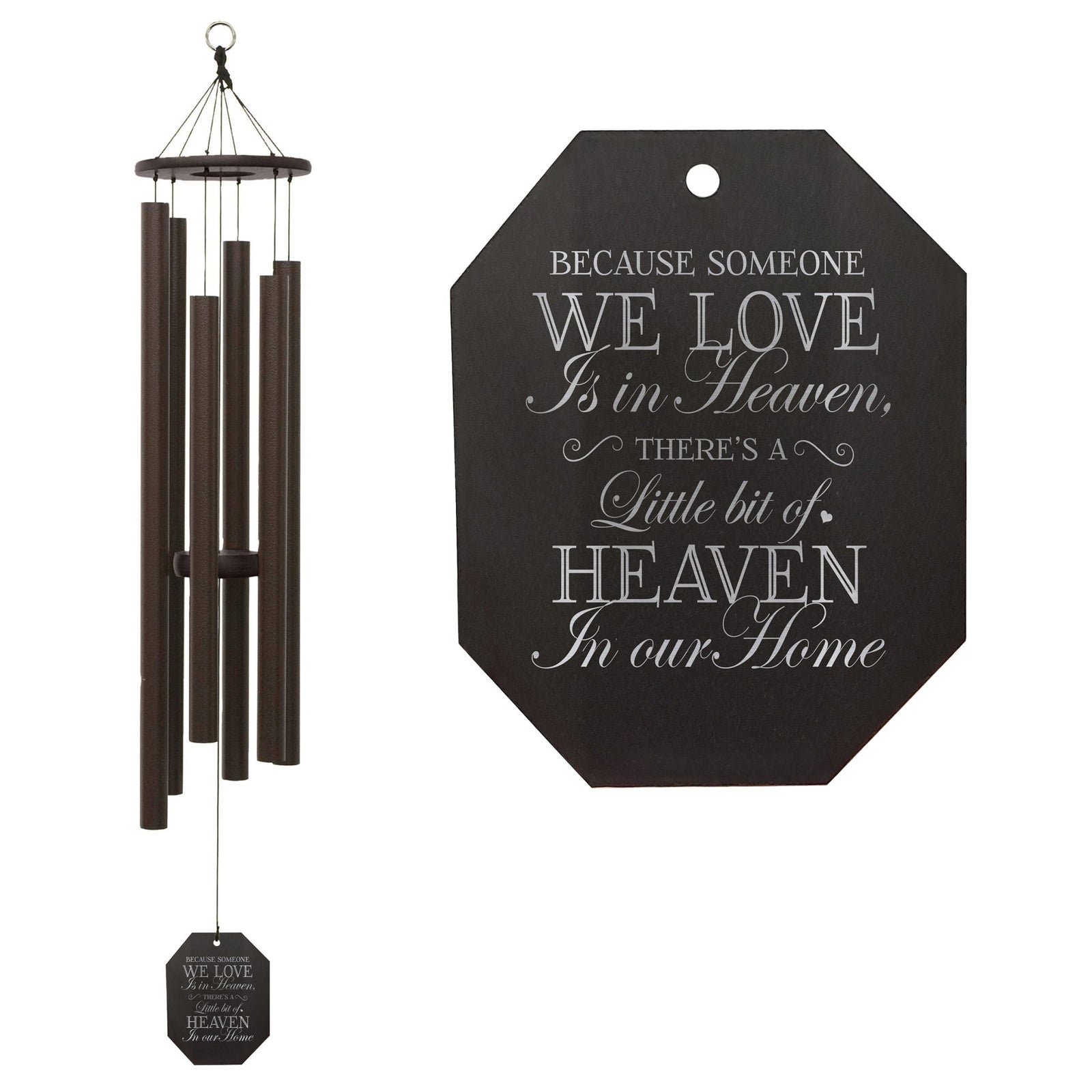Memorial Sympathy Wind Chimes| Victory Bells Of Jericho 44" | Family Home Decor - LifeSong Milestones