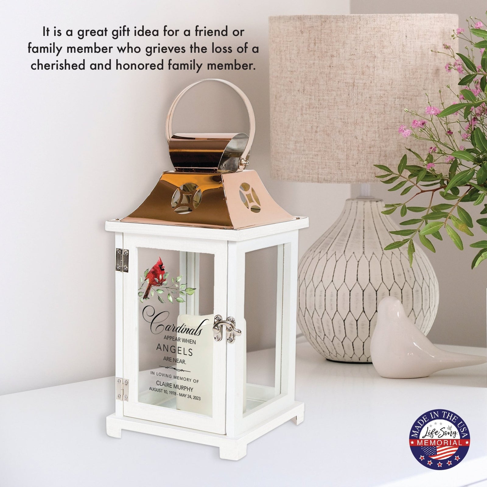 Shop LifeSong Milestones Personalized Candle Lanterns. Ideal for home decor, personalized, memorial, and sympathy gifts. Create lasting memories.