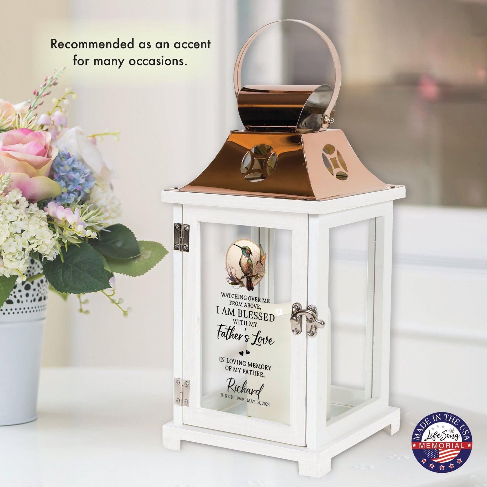 Shop LifeSong Milestones Personalized Candle Lanterns. Ideal for home decor, personalized, memorial, and sympathy gifts. Create lasting memories.