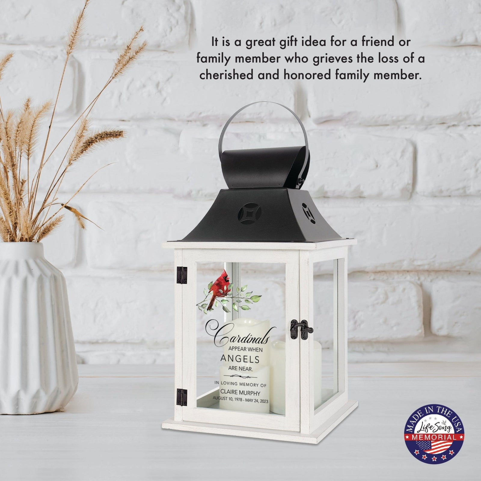 Shop LifeSong Milestones Personalized Candle Lanterns. Ideal for home decor, personalized, memorial, and sympathy gifts. Create lasting memories.