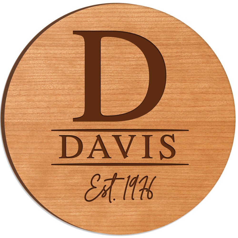 Personalized Monogram Lazy Susan Home Décor - LifeSong Milestones