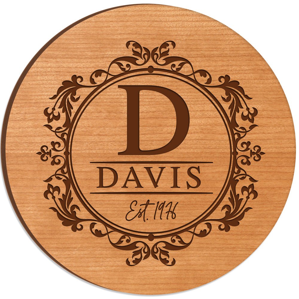 Personalized Monogram Lazy Susan Home Décor - LifeSong Milestones