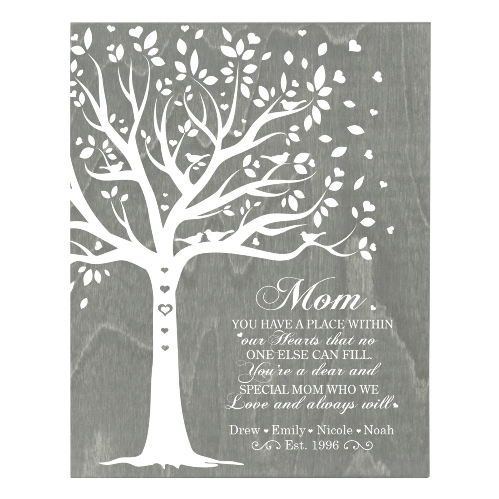 Personalized Mother’s Day Mom You Have A Place - Wall Plaques - LifeSong Milestones