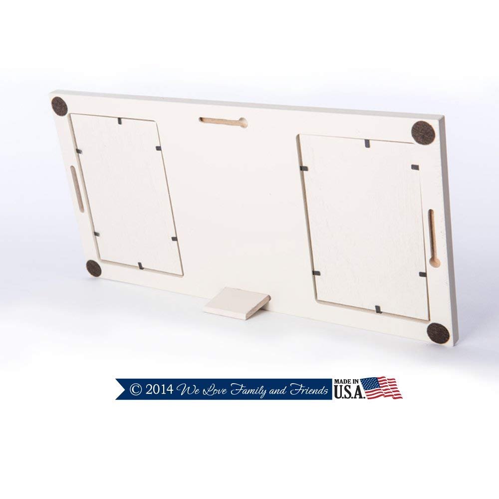 Personalized Parent Wedding Double Frame Gift - Mom & Dad - LifeSong Milestones