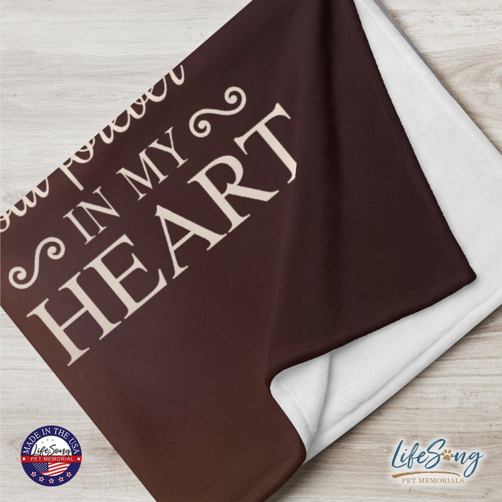 Personalized Pet Memorial Printed Throw Blanket - My Loyal Companion - LifeSong Milestones