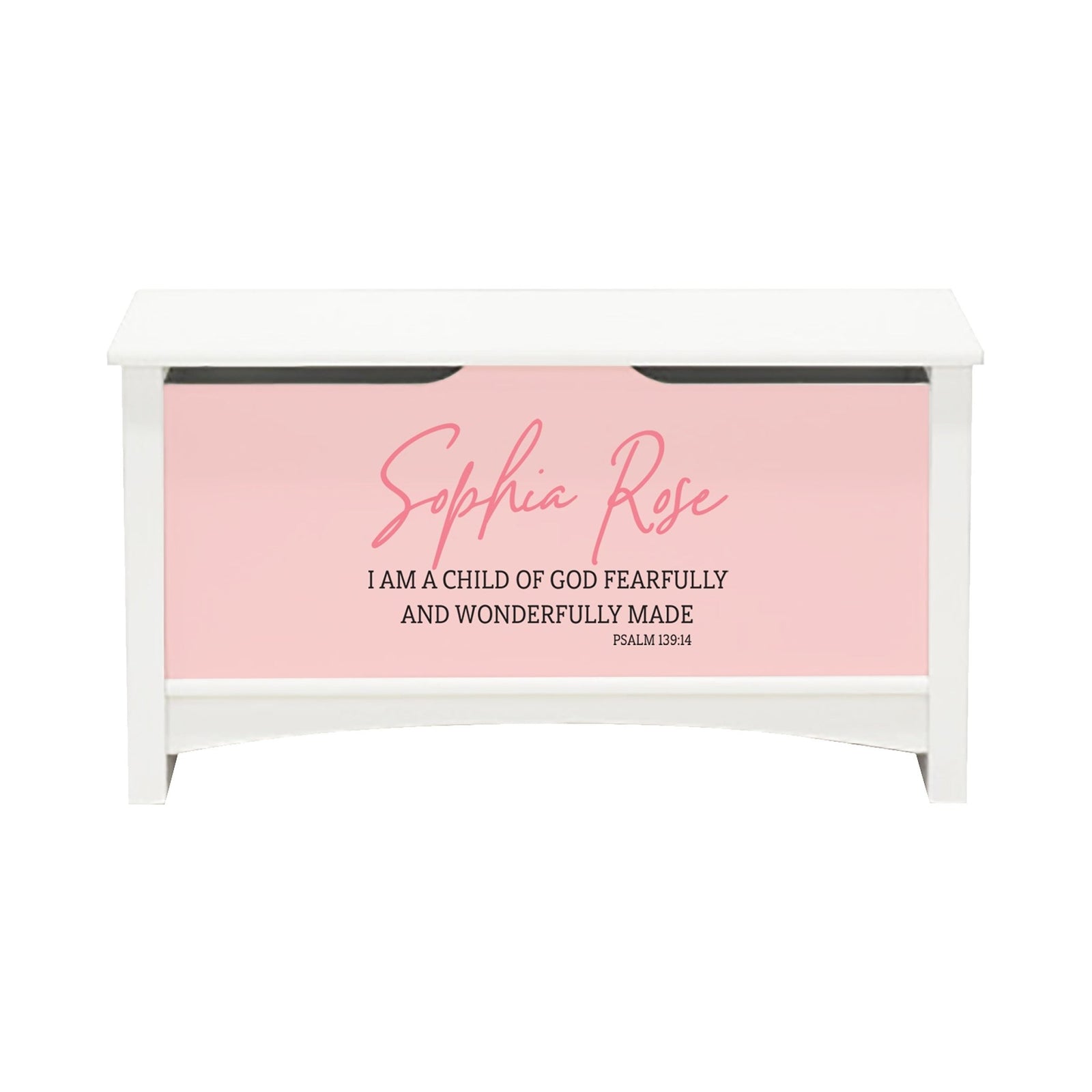 Personalized Room Organizer Toy Blanket Storage Chest Box - (BOYS AND GIRLS) - LifeSong Milestones