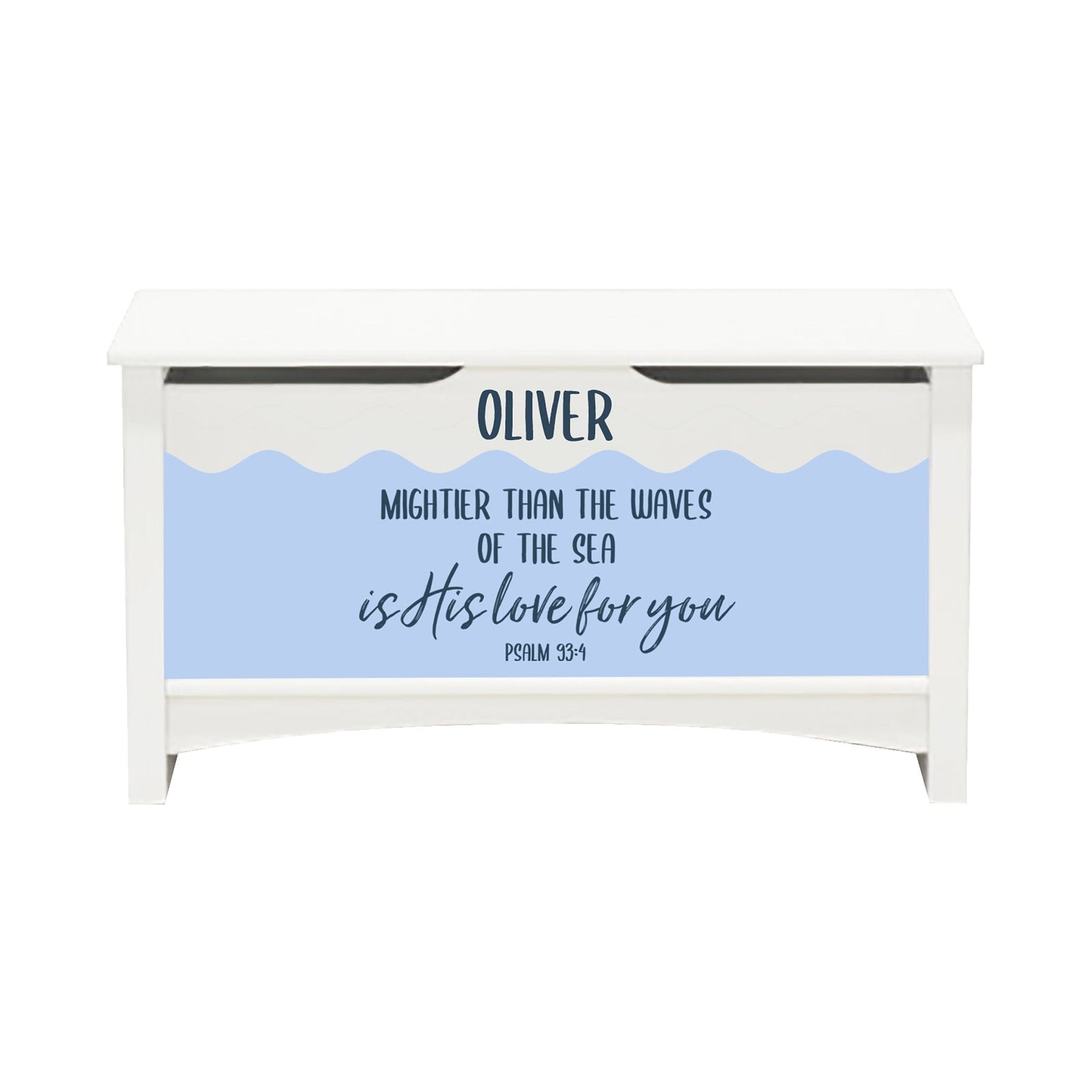 Personalized Room Organizer Toy Blanket Storage Chest Box - (BOYS AND GIRLS) - LifeSong Milestones