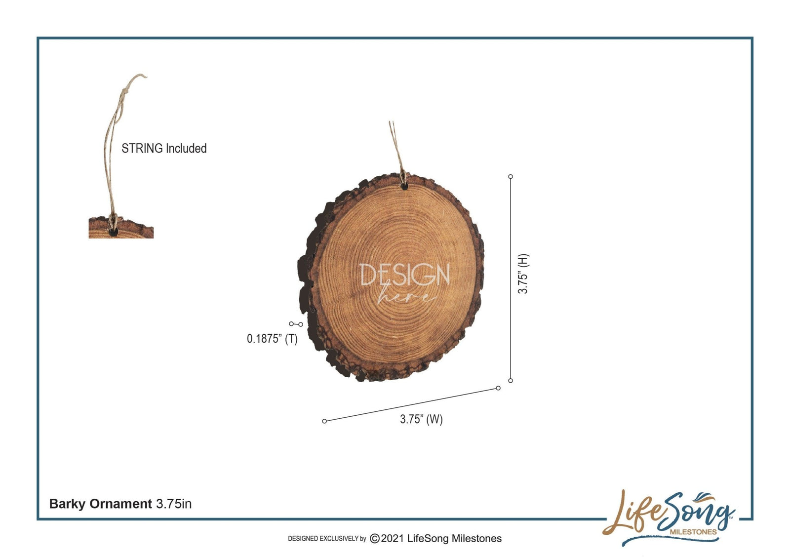 Personalized Spanish 65th Wedding Anniversary Ornament Gift for Couple - LifeSong Milestones