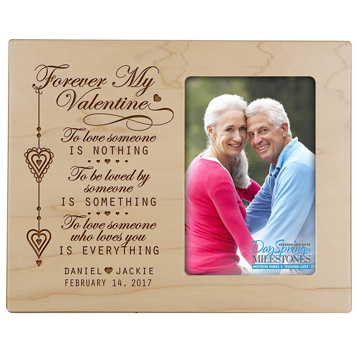 Personalized Valentine's Day Frames - Forever My Valentine - LifeSong Milestones