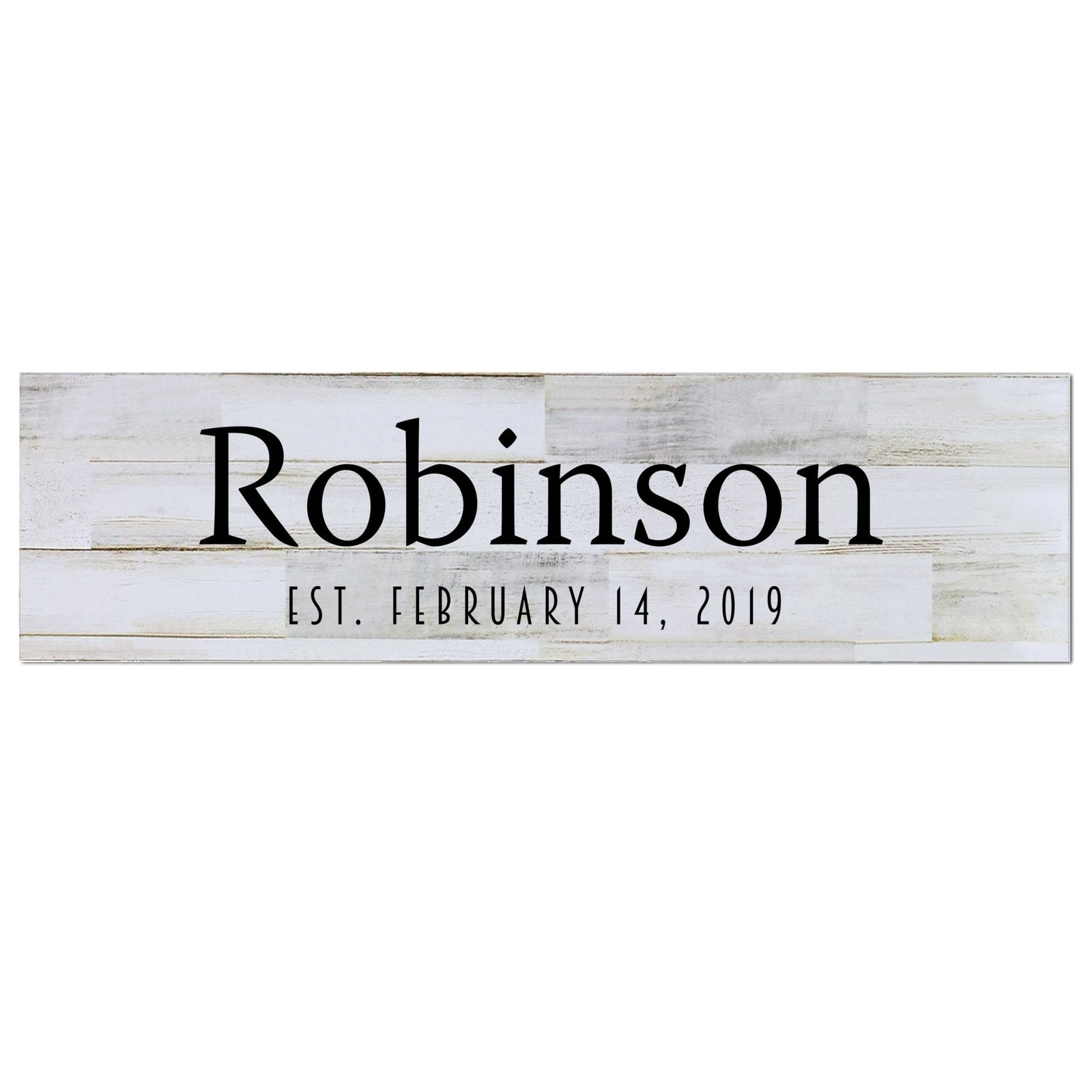 Personalized Wall Decor Family Established Signs - Established Date - LifeSong Milestones