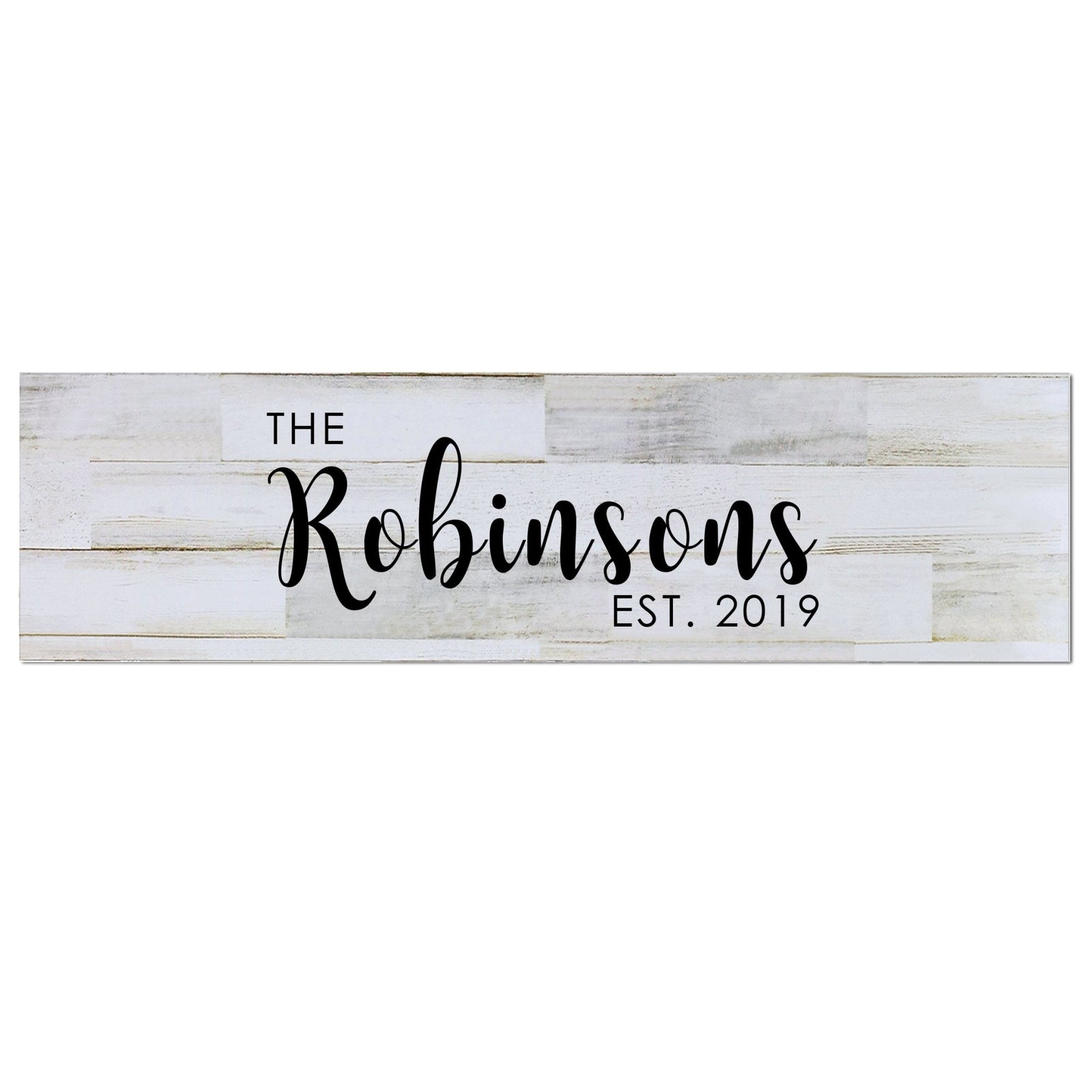 Personalized Wall Decor Family Established Signs - Established Date - LifeSong Milestones