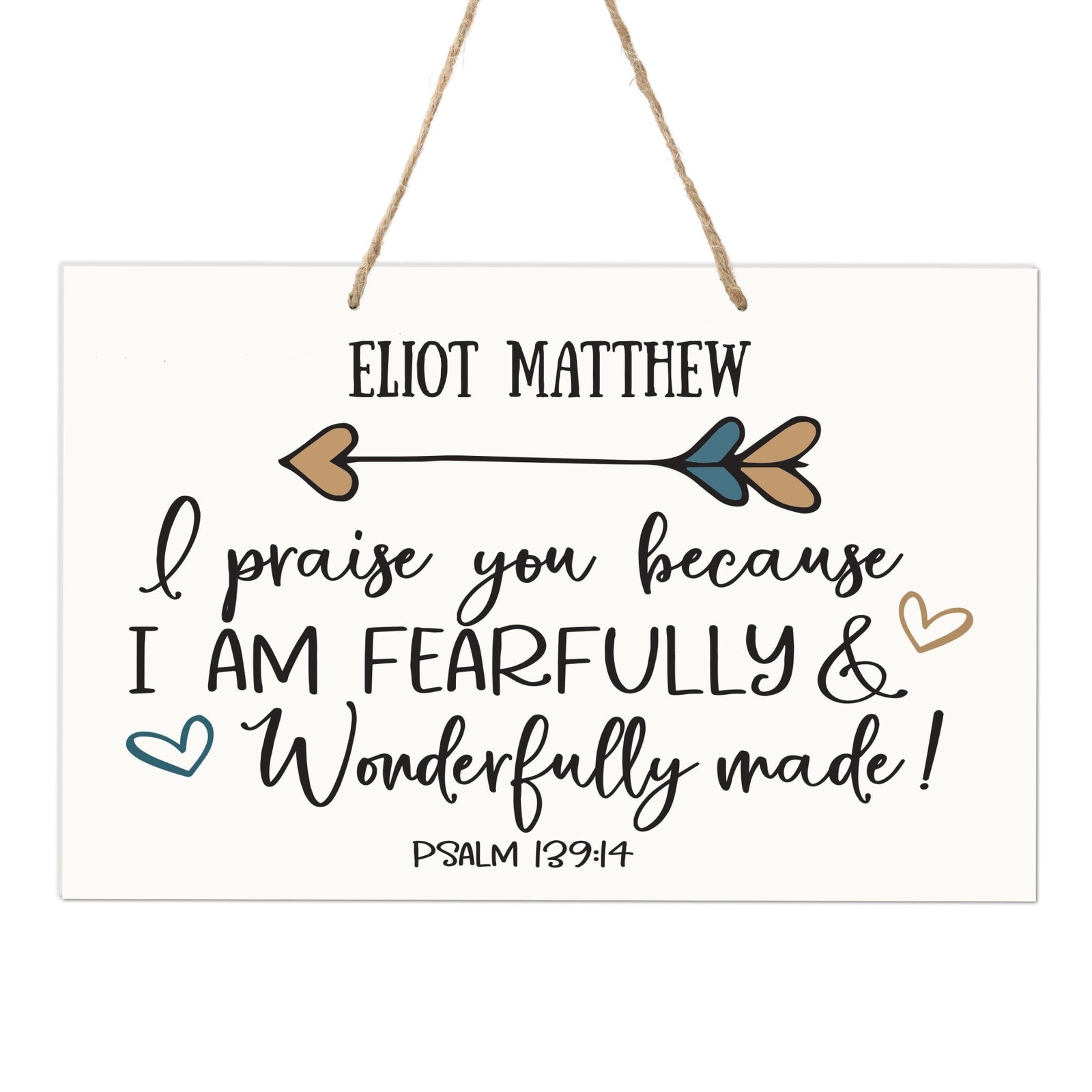 Personalized Wall Decor For Nursery Boys Bedroom Hanging Wall Art - LifeSong Milestones