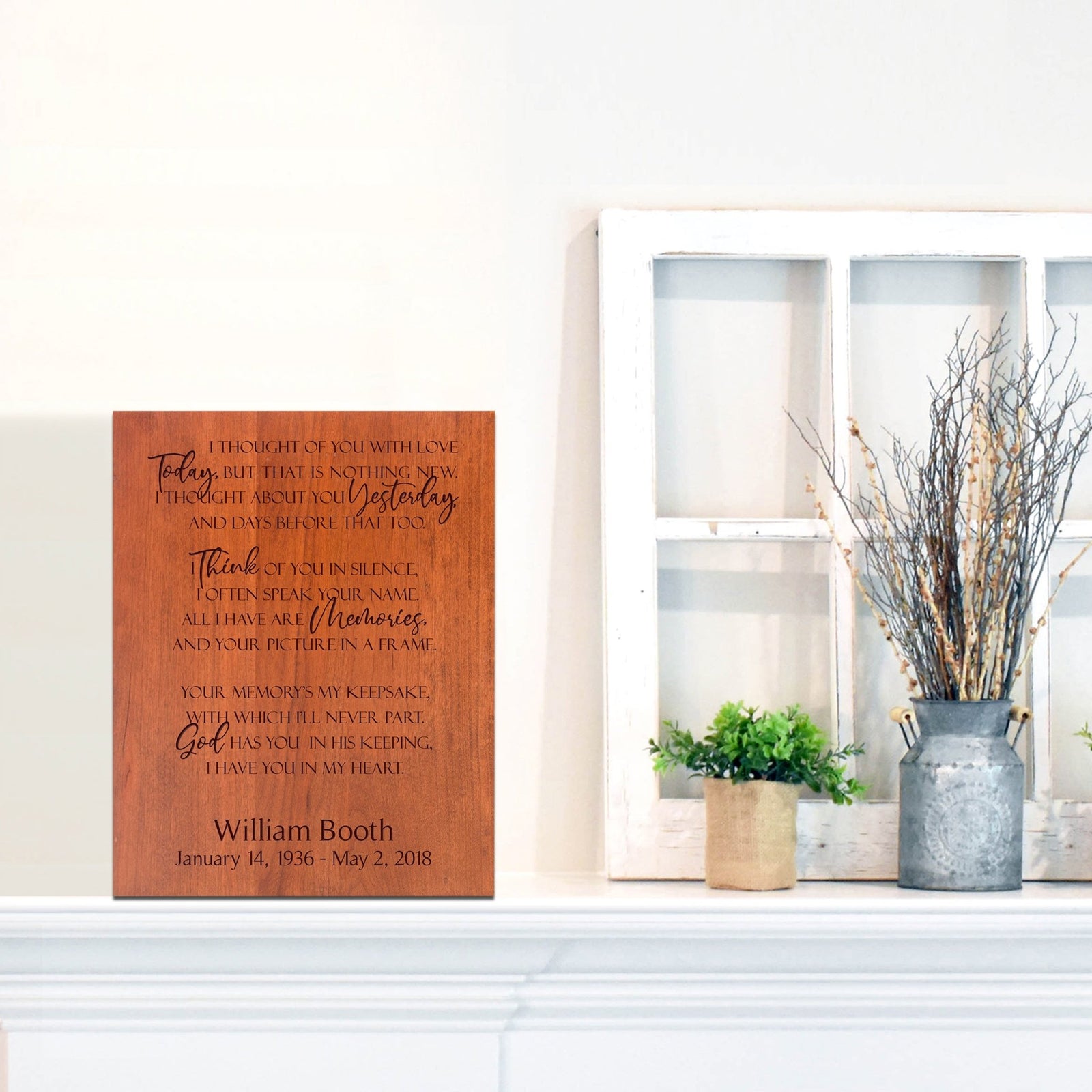 Custom Memorial Handcrafted Wooden Keepsake Scattering Urn Box