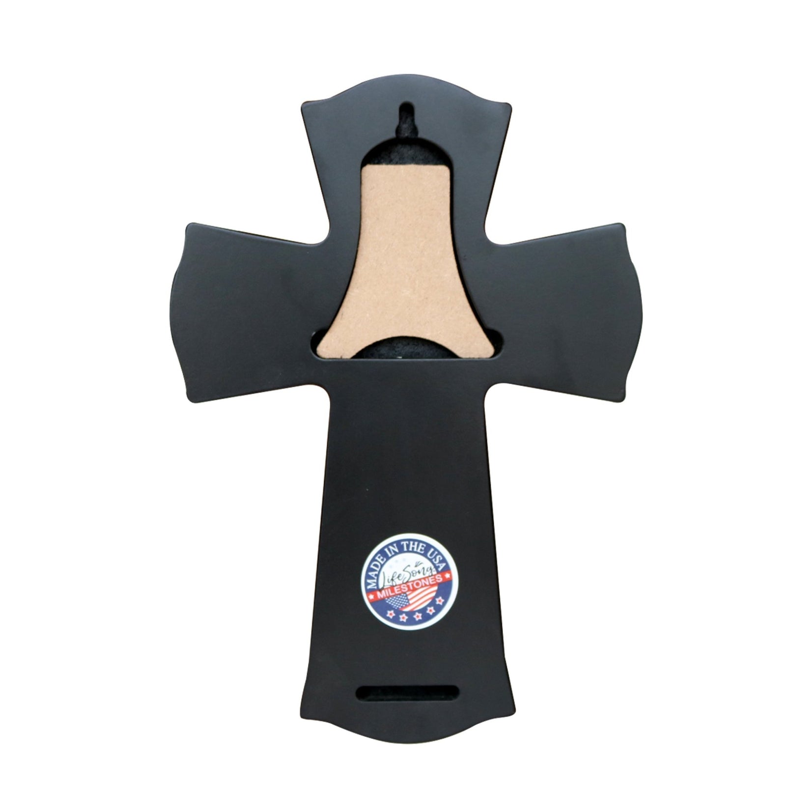 Pet Memorial Colored Wall Cross - A Heart of Gold - LifeSong Milestones