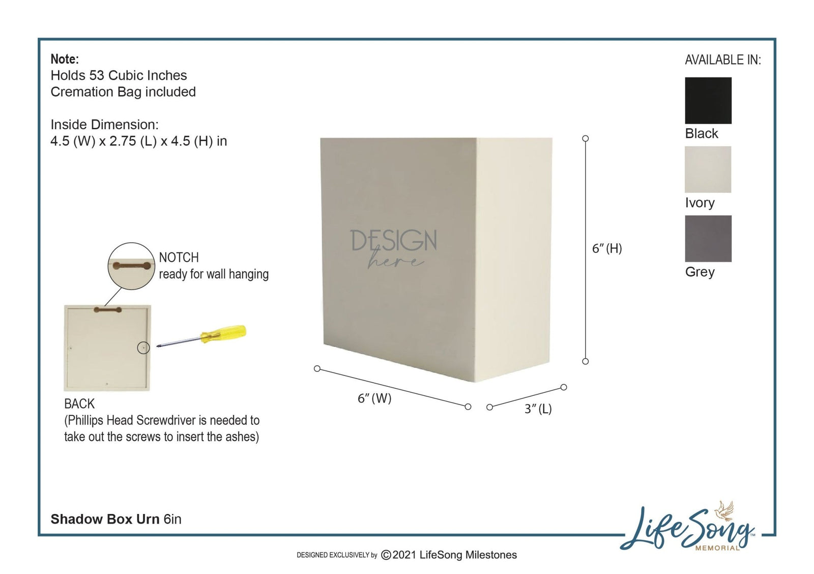 Pet Urn Shadow Box Shelf – Memorial Sympathy Gift for Pet Loss - A Memory Is A Beautiful Joy