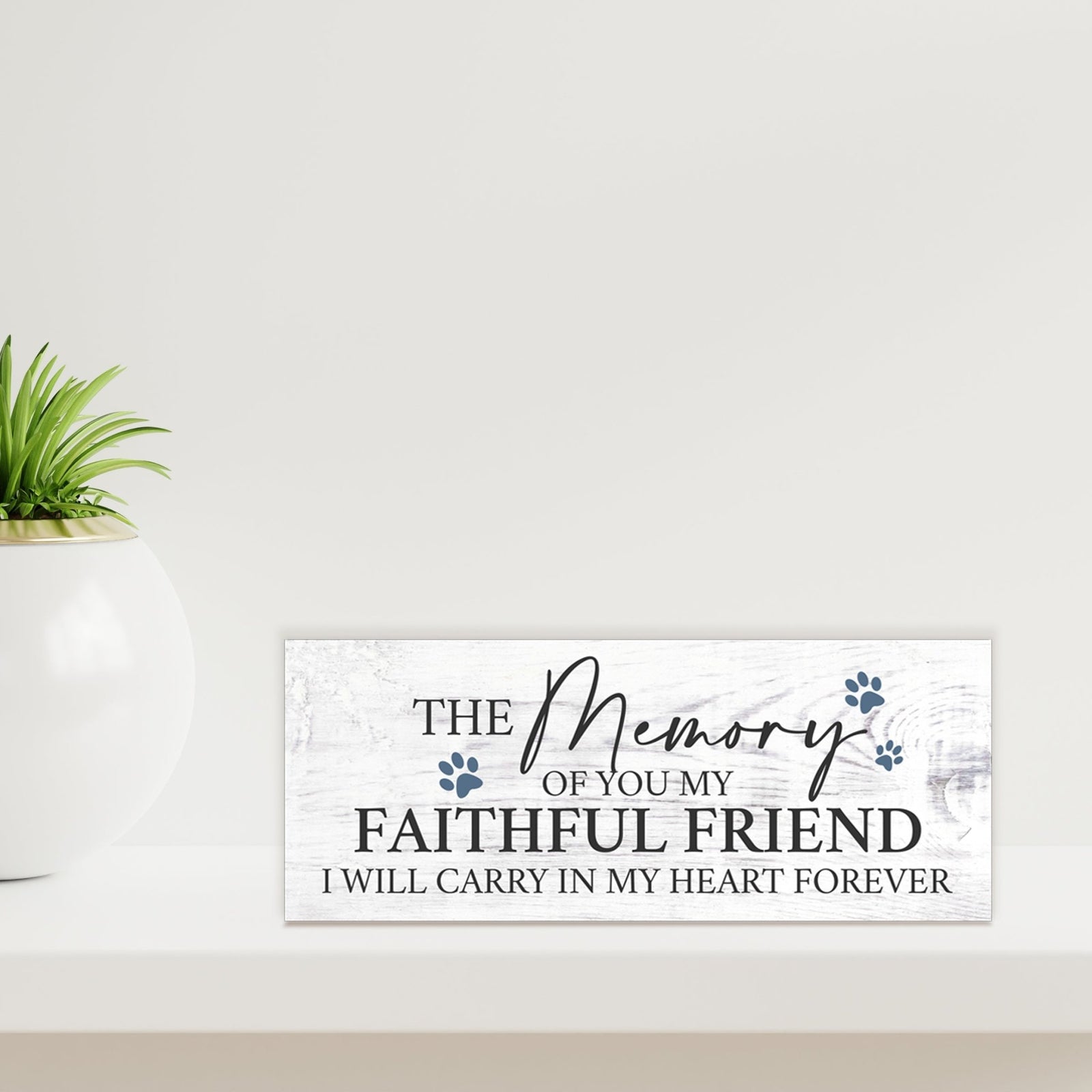 Pet Shelf Décor and Tabletop Signs Home Decor - LifeSong Milestones