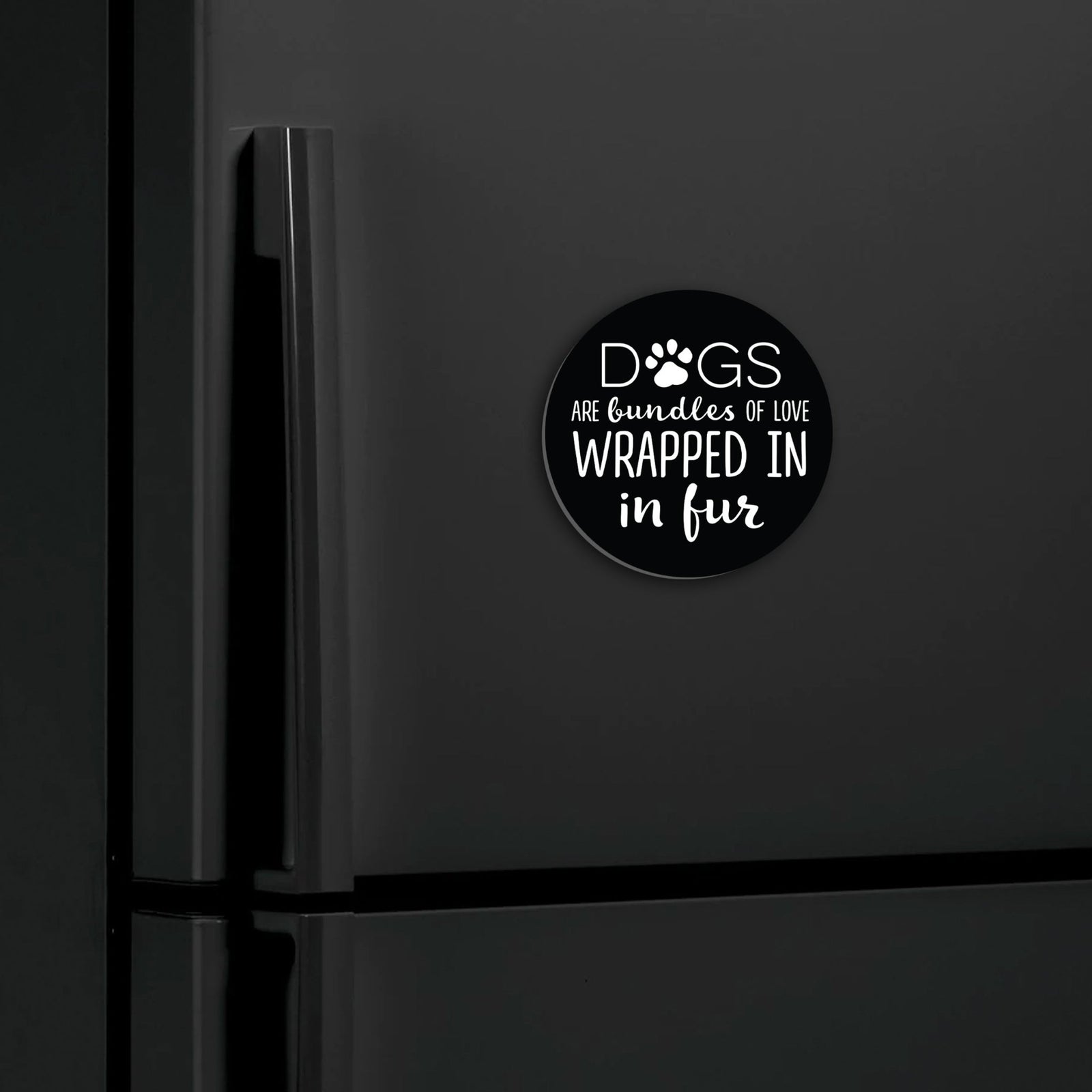 Refrigerator Magnet Perfect Gift Idea For Pet Owners - Dogs Are Bundles Of Love - LifeSong Milestones