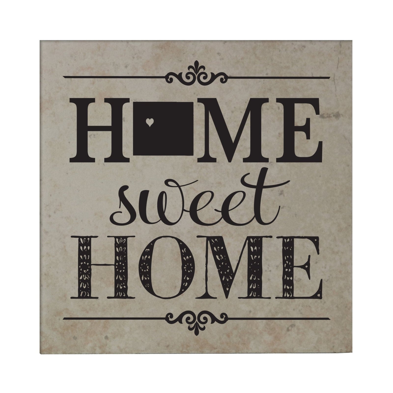Rocky Mountain Region Home State Trivet - LifeSong Milestones
