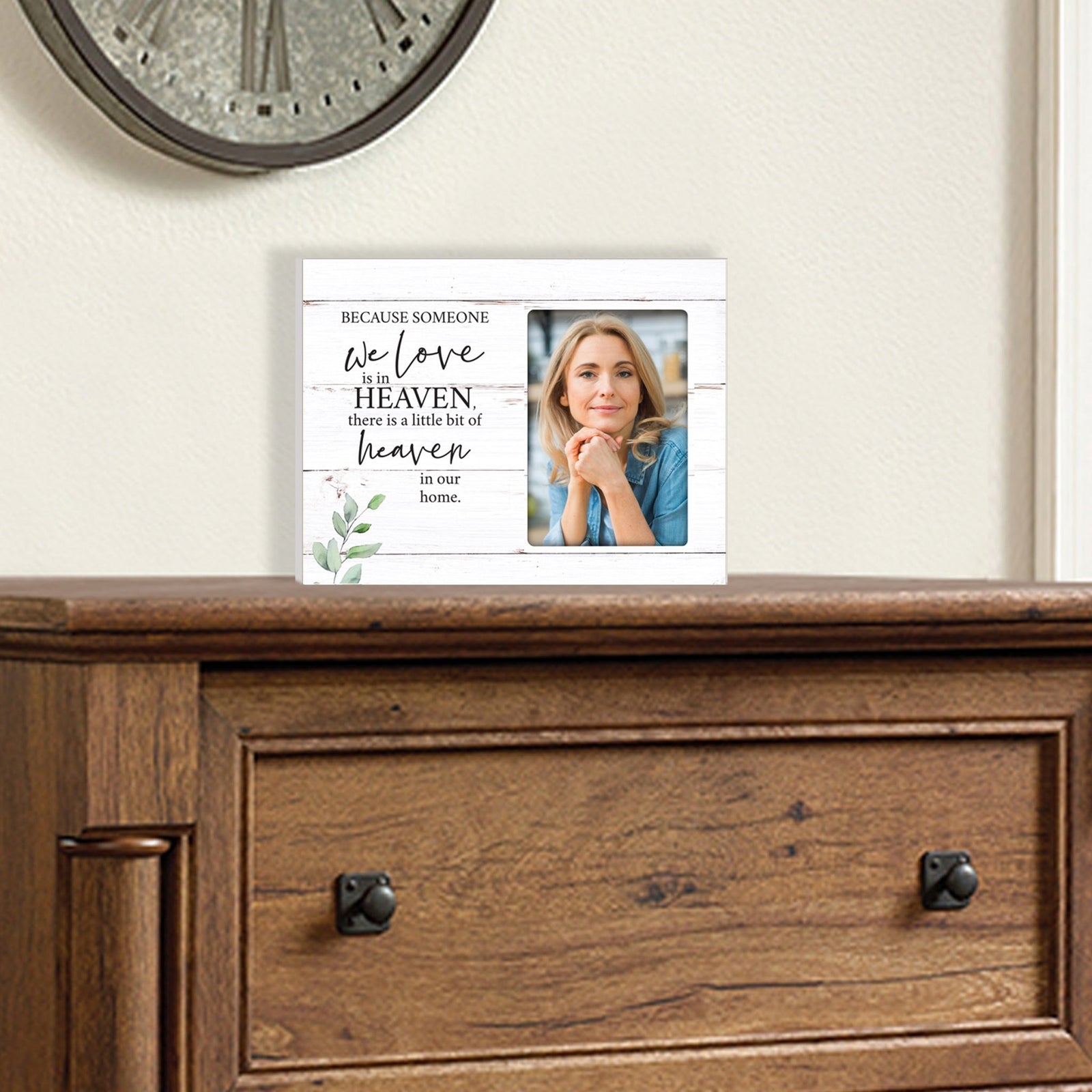 Sentimental Human Memorial Photo Frame Gift Bereavement Gift Idea - Because someone we love - LifeSong Milestones