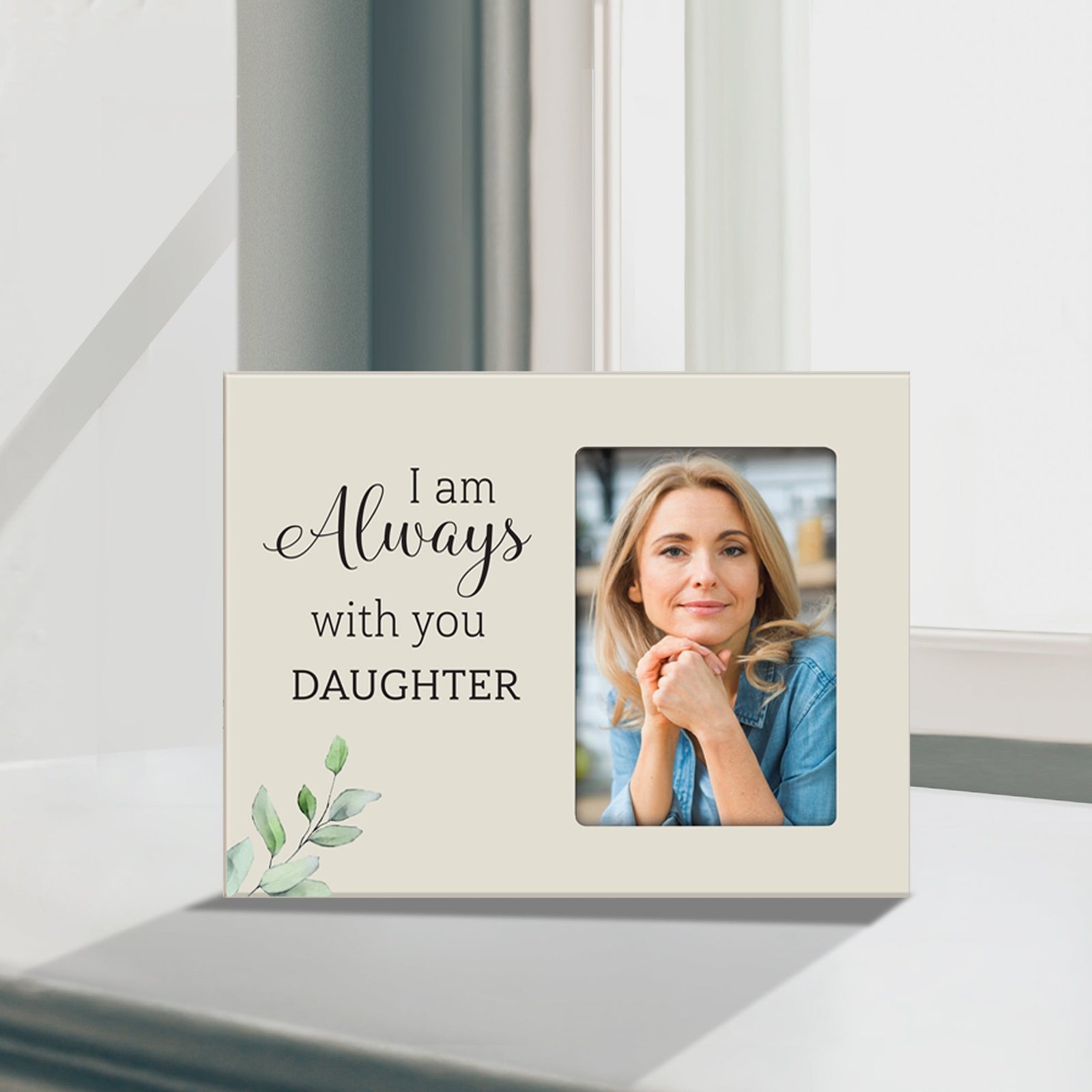 Sentimental Human Memorial Photo Frame Gift Bereavement Gift Idea - I am always with - LifeSong Milestones