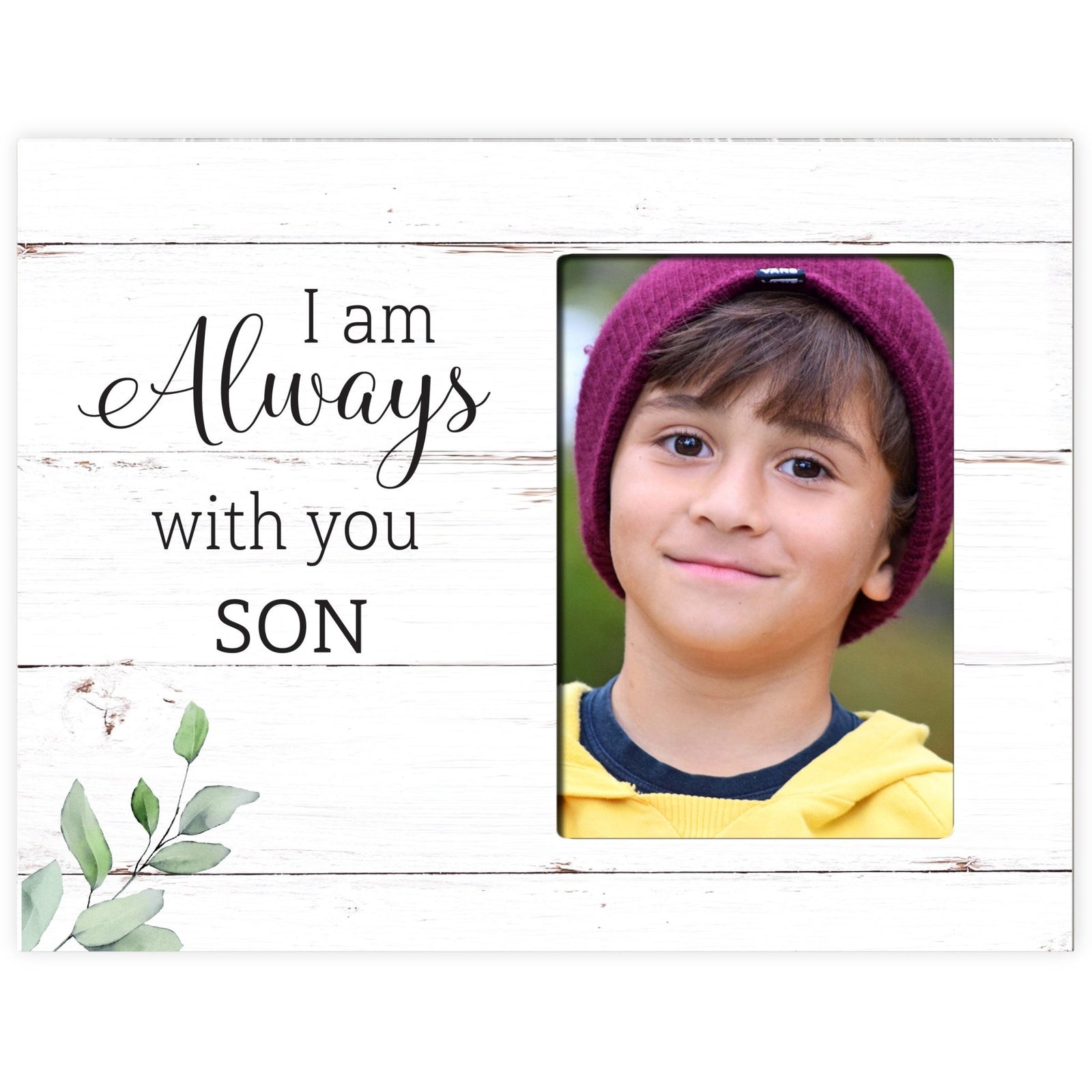 Sentimental Human Memorial Photo Frame Gift Bereavement Gift Idea - I am always with 2 - LifeSong Milestones