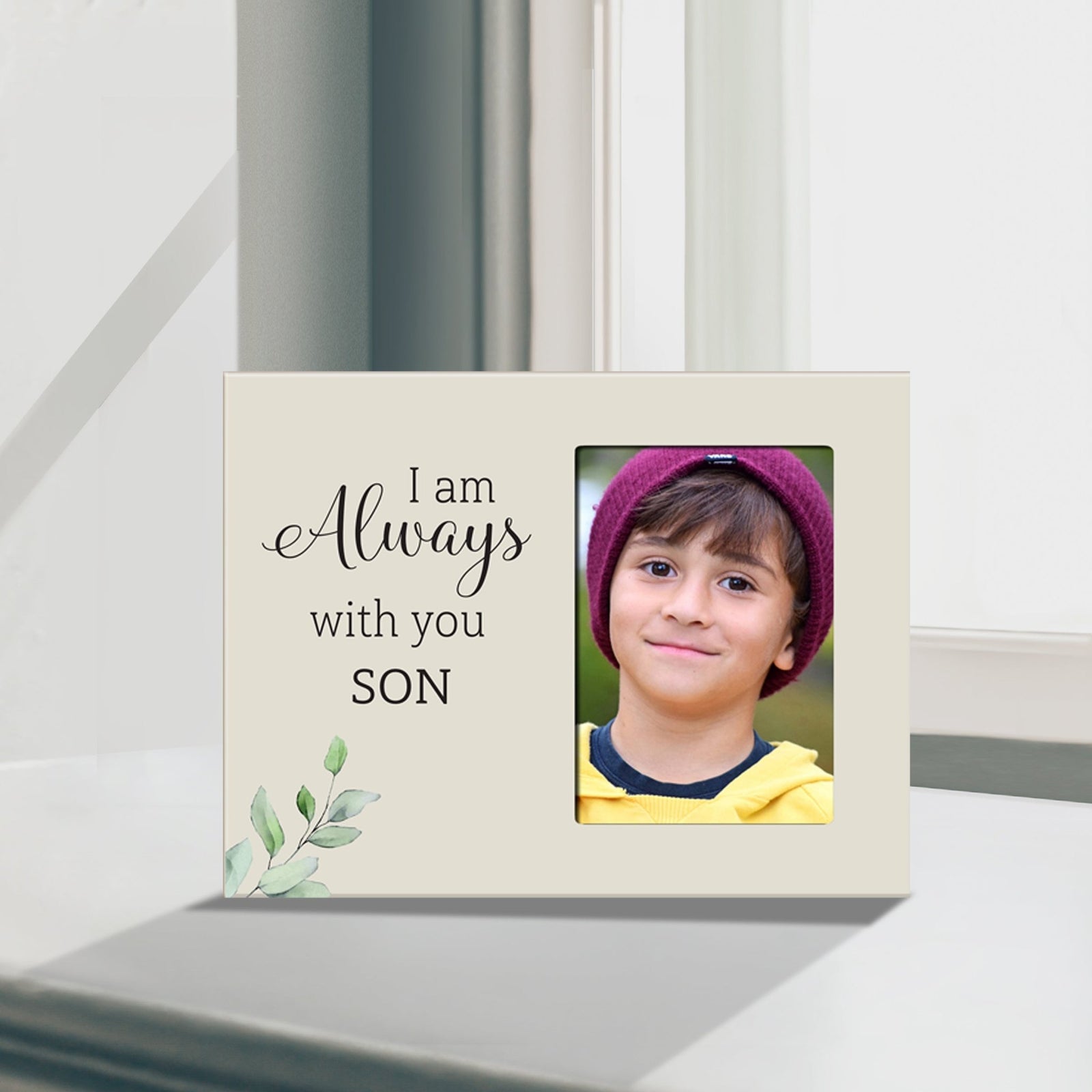 Sentimental Human Memorial Photo Frame Gift Bereavement Gift Idea - I am always with 2 - LifeSong Milestones